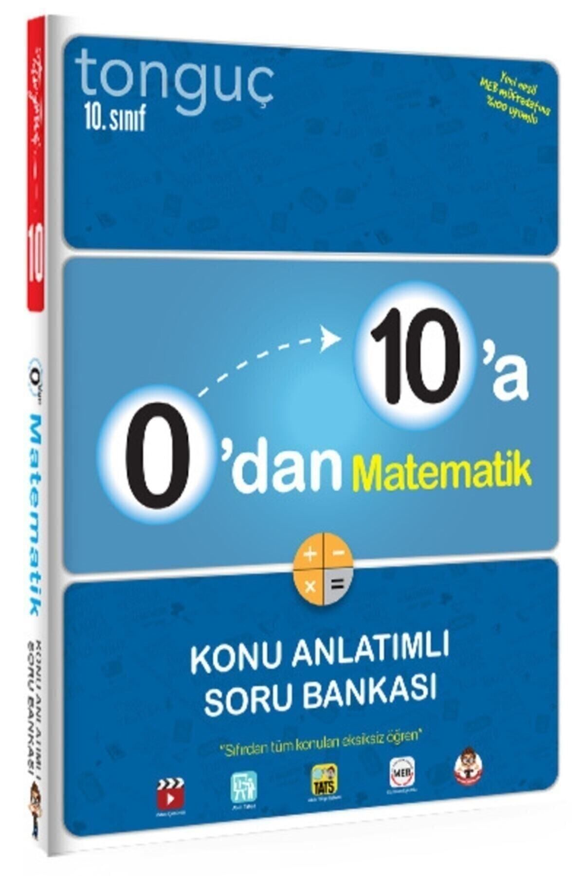 Tonguç Yayınları Tonguç 10, Sınıf 0 Dan 10 A Matematik Konu Anlatımlı Soru Bankası