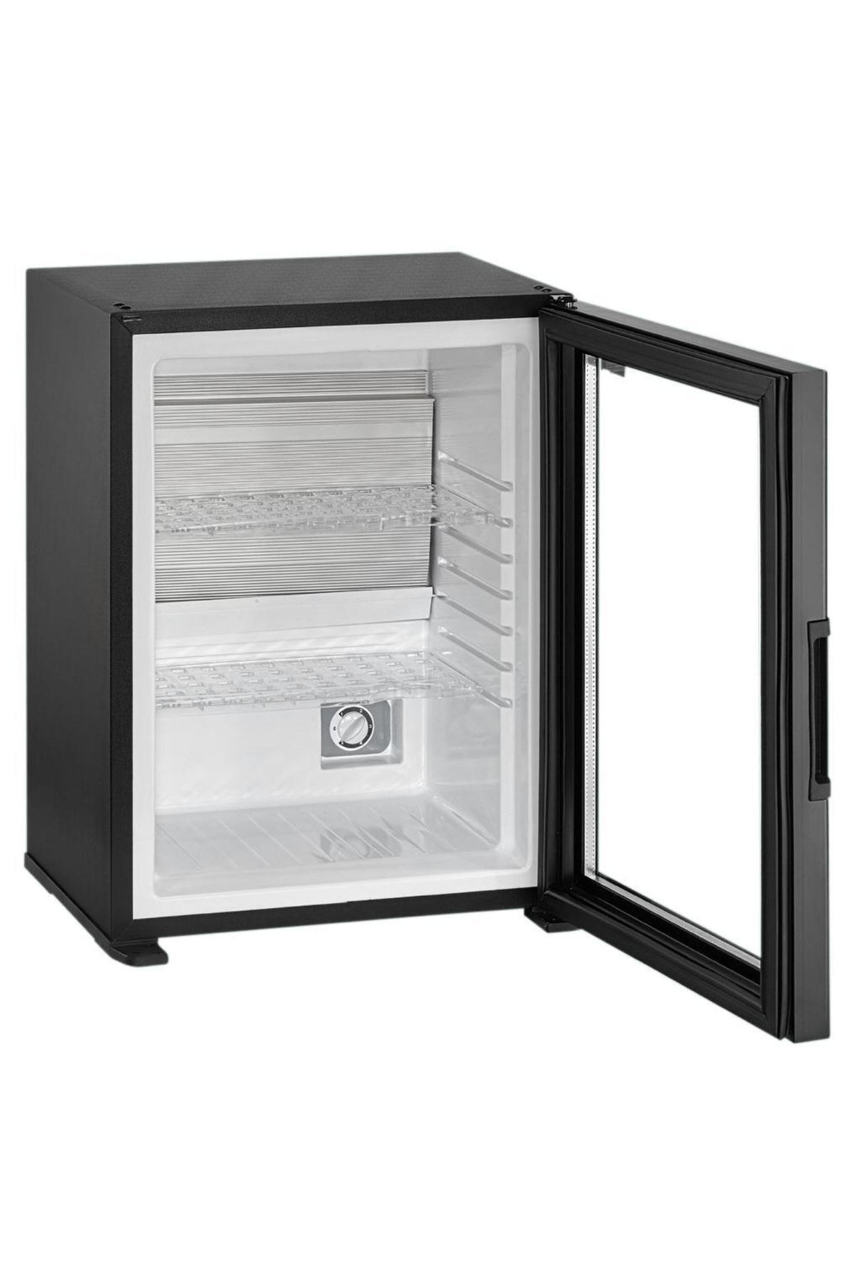 ISM Siyah Cam Kapılı Minibar Mini Buzdolabı Otel Tipi Sm-40g
