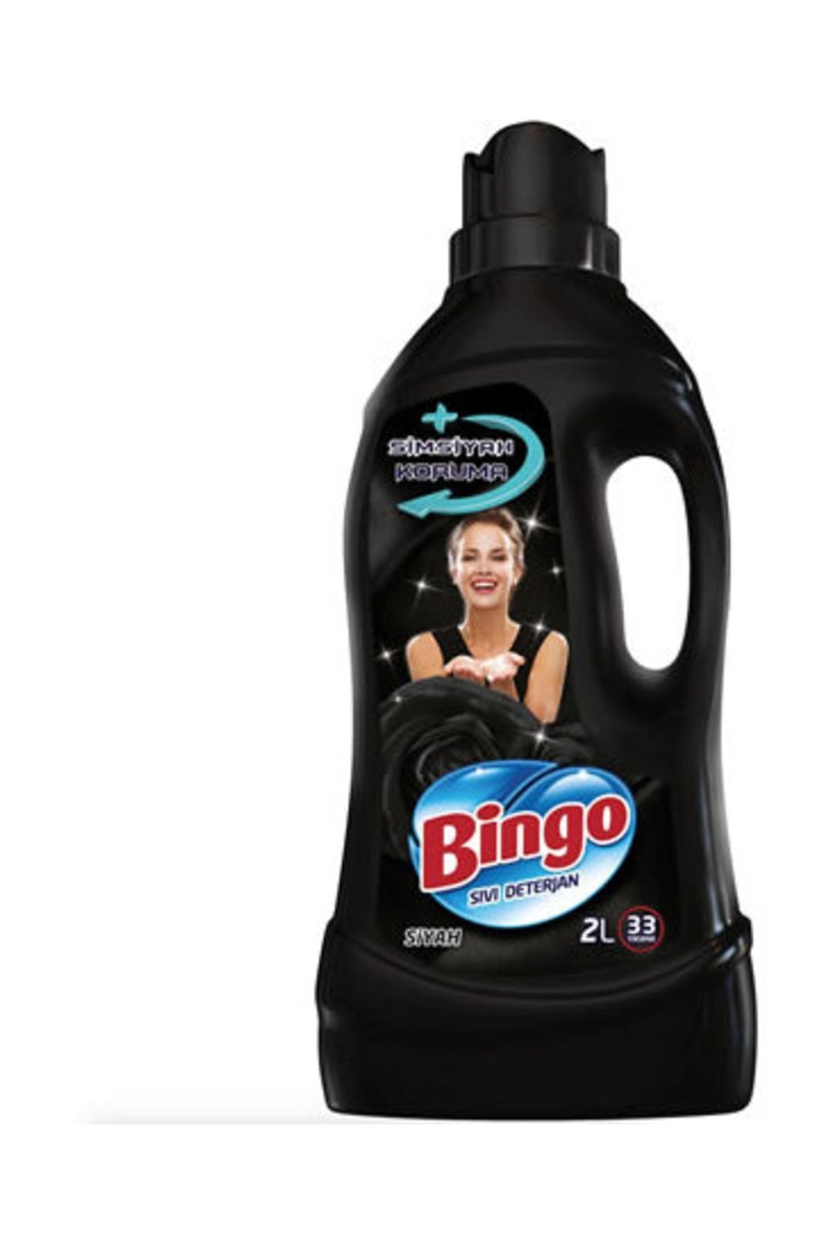 Bingo Matik Siyahlara Özel Bakım Serisi Sıvı Çamaşır Deterjanı 2 L 33 Yıkama