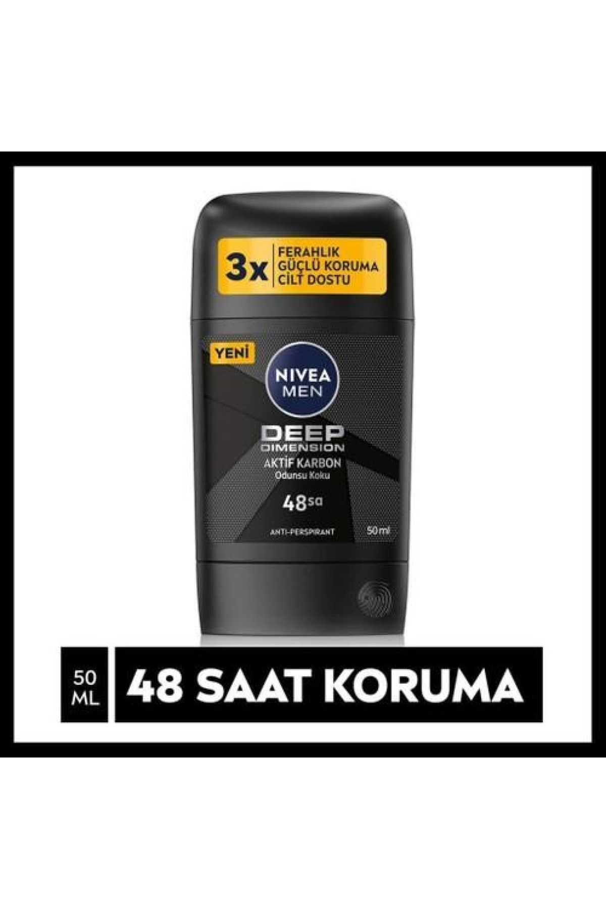 NIVEA Men Erkek Stick Deodorant Deep Dimension 50 ml