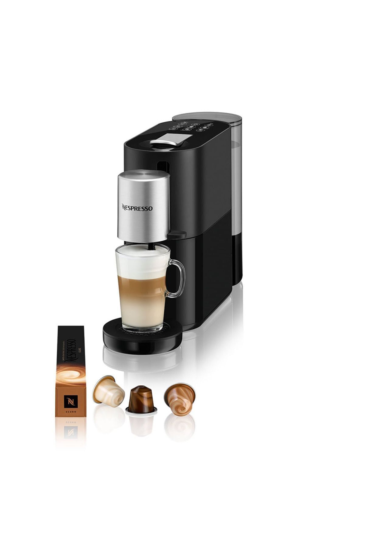 Nespresso Atelier S85 Kapsüllü Kahve Makinesi,Siyah