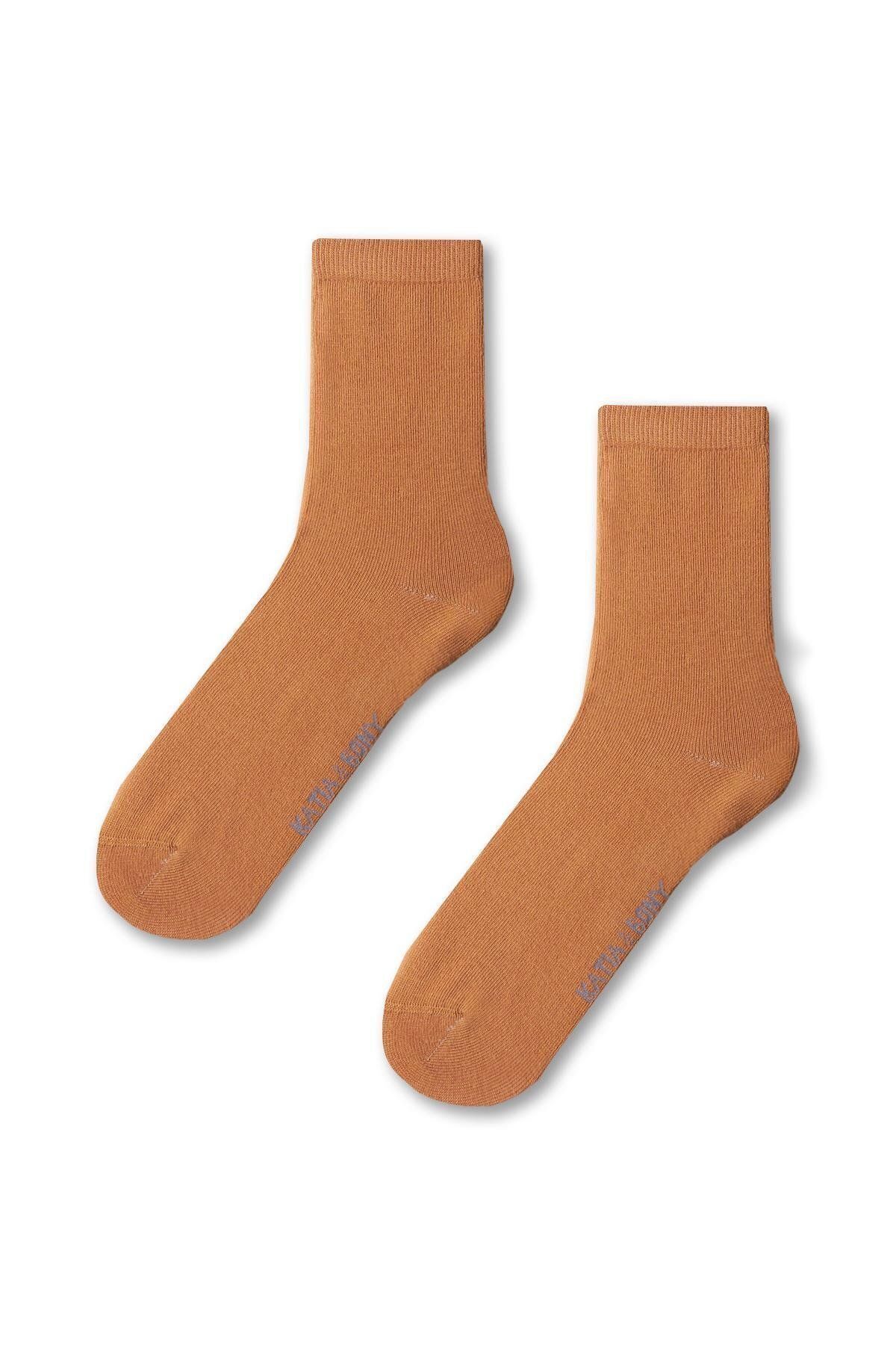 Katia & Bony Kadın Family Basic Soket Çorap Koyu Bej