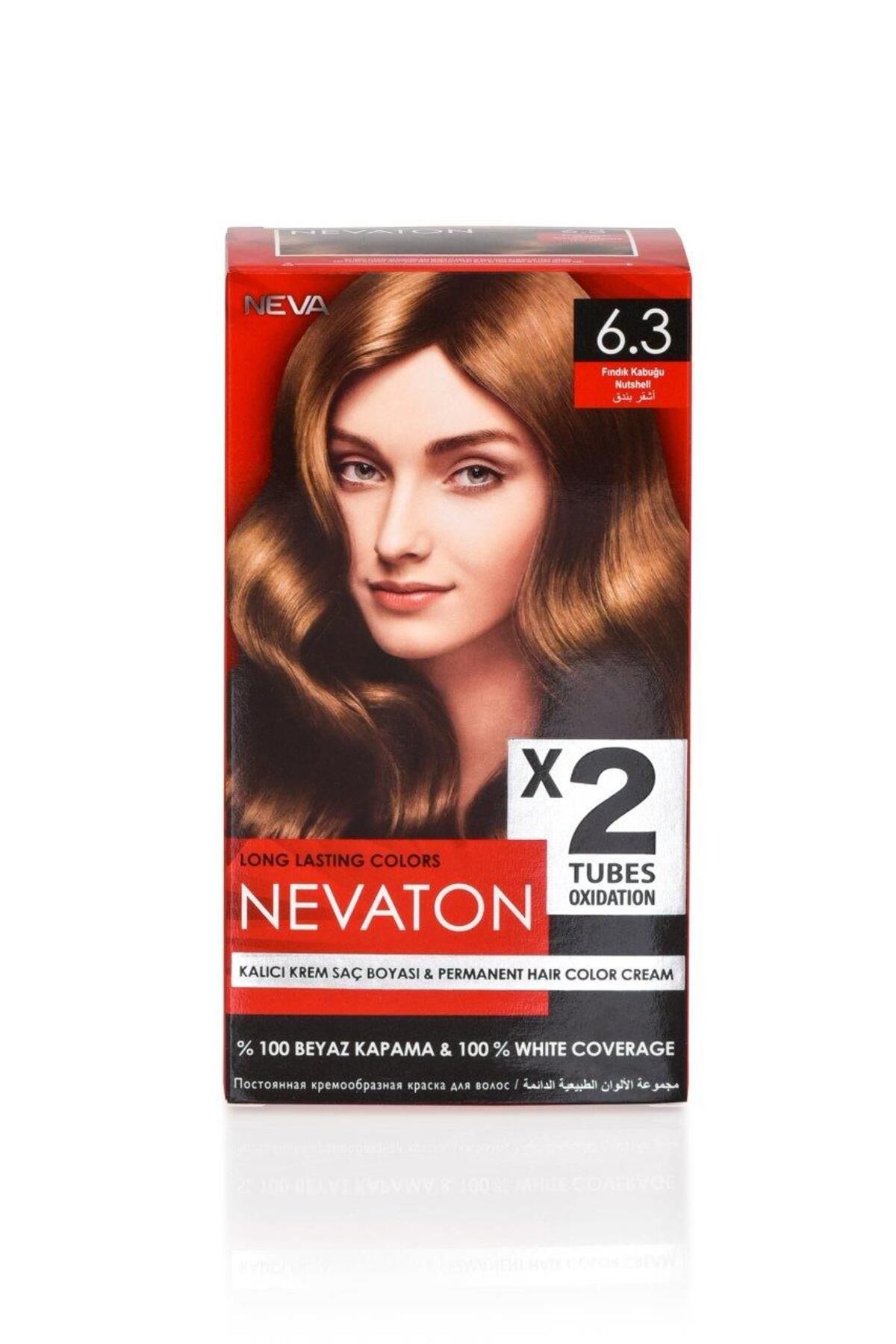 Nevaton 2 Li Saç Boyası 6.3 Fındık Kabuğu