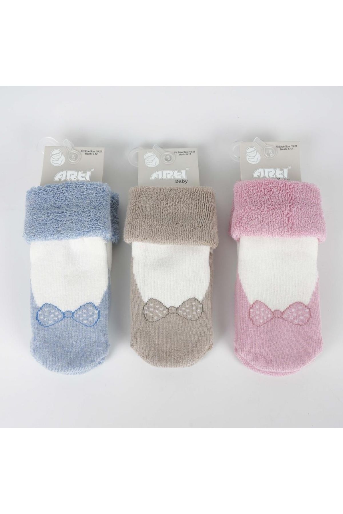 Artı Jadira Kız Havlu Bebek Soket Çorap 450133 Asorti
