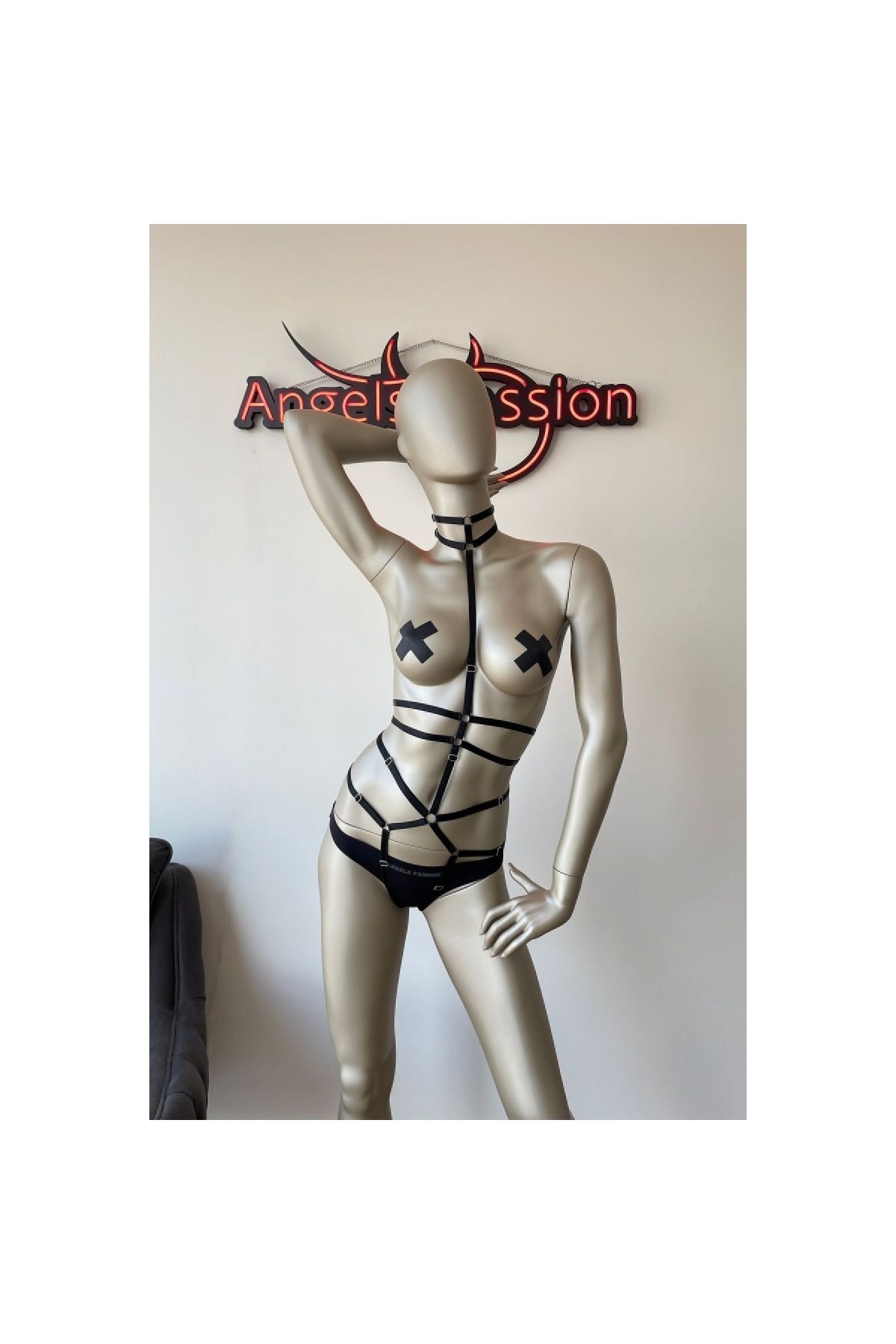 Findit Vücudu Saran Seksı Fantazi Giyim Ürünü - APFT370 (Findit)