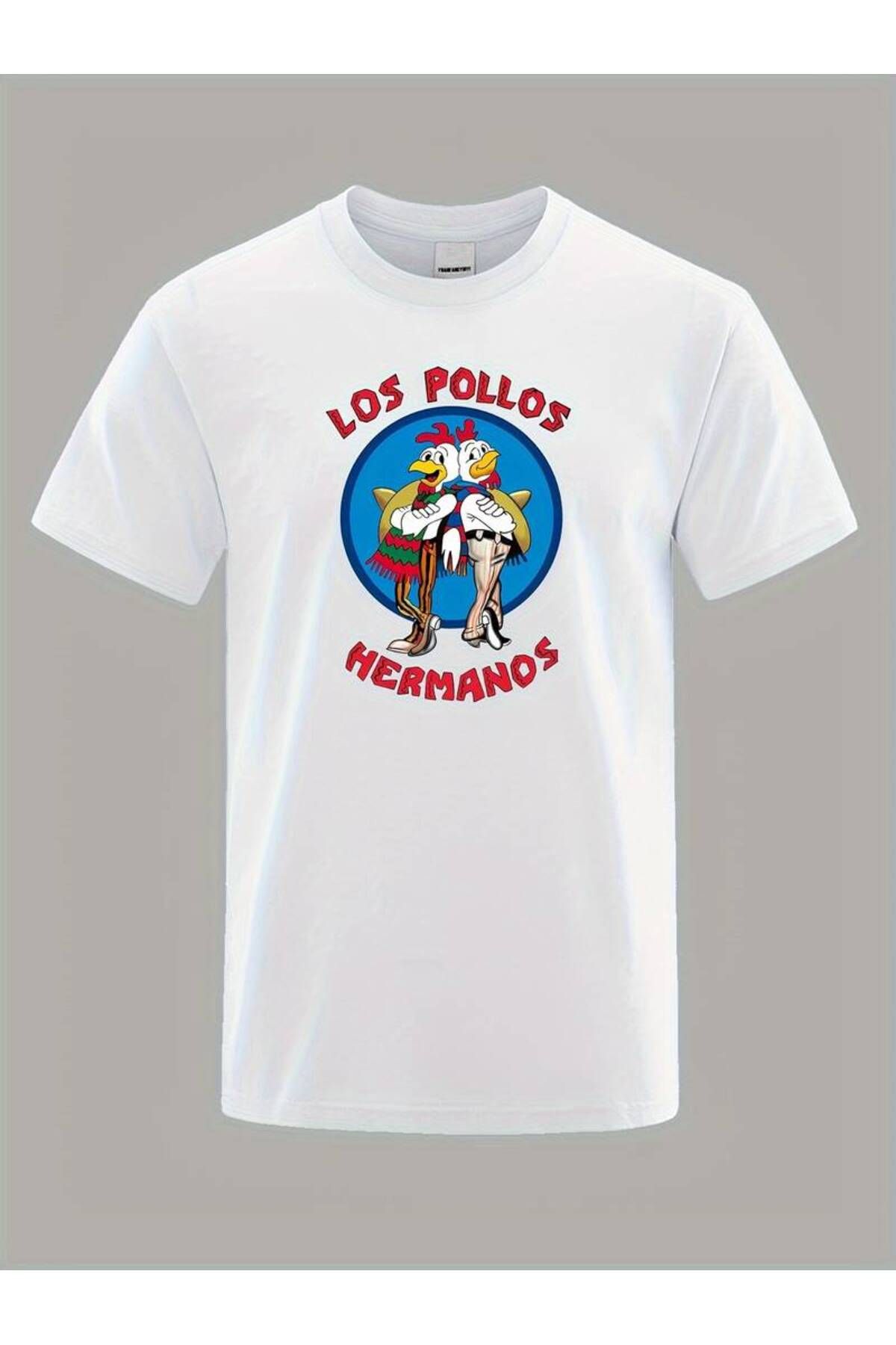 Advantage Kod: Trend Unisex Beyaz Los Pollos Hermanos Breaking Bad T-shirt