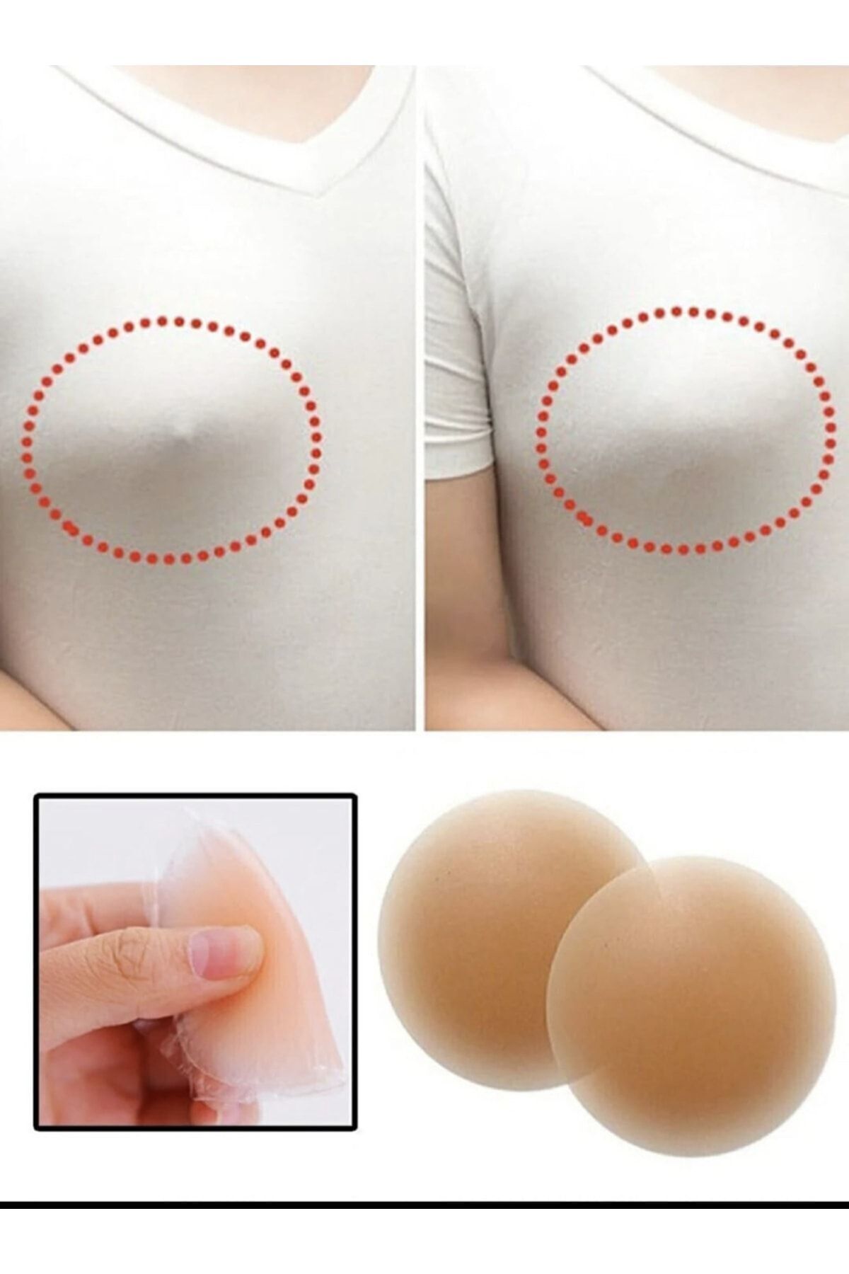 Genel Markalar Silikon Göğüs Ucu Kapatıcı Kadın Ten Meme Ucu Kapatıcı Kadın Iç Giyim Kapatıcı Göğüs Ucu Bandı