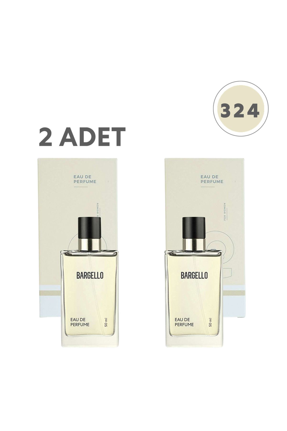 Bargello EDP 324 ORİENTAL KADIN PARFÜM 2 ADET