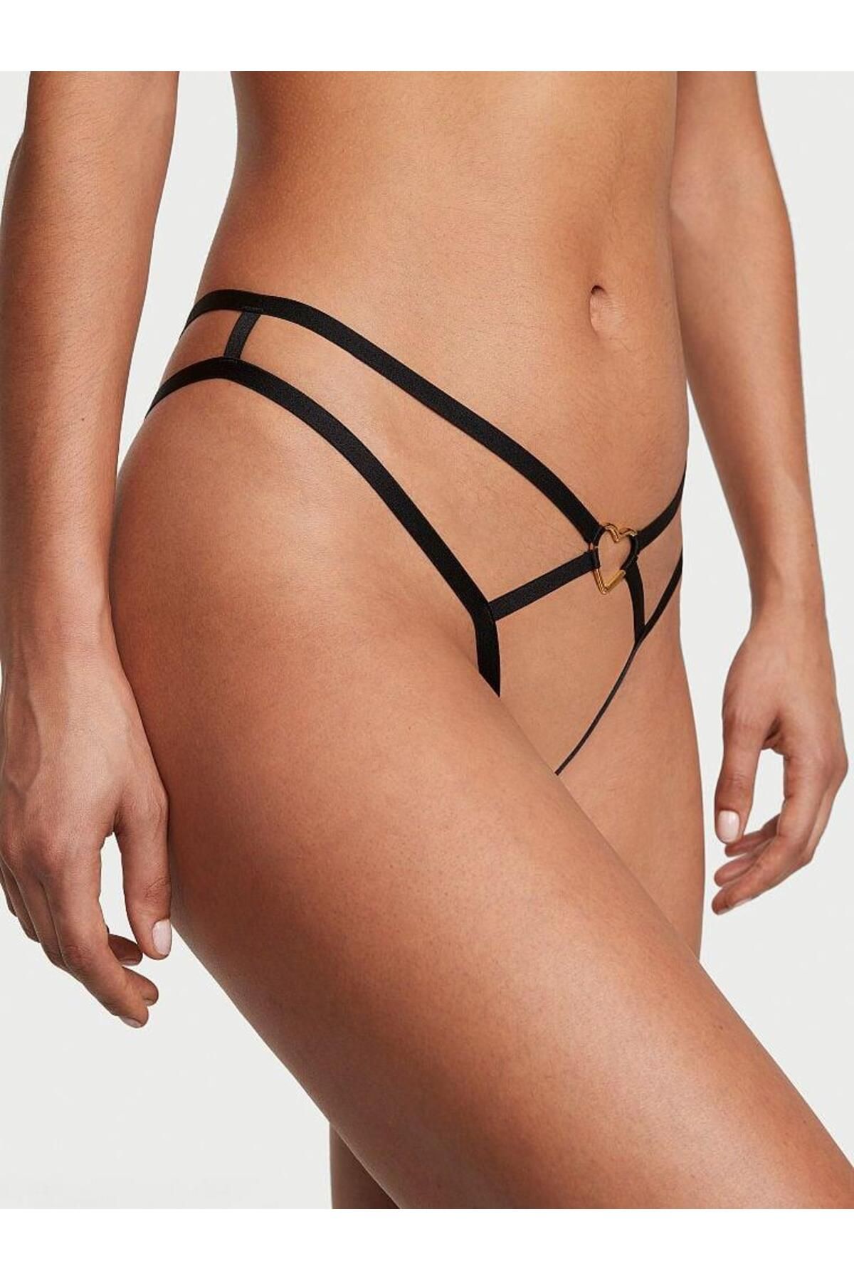 Victoria's Secret Kalpli Crotchless Strappy V-String Külot