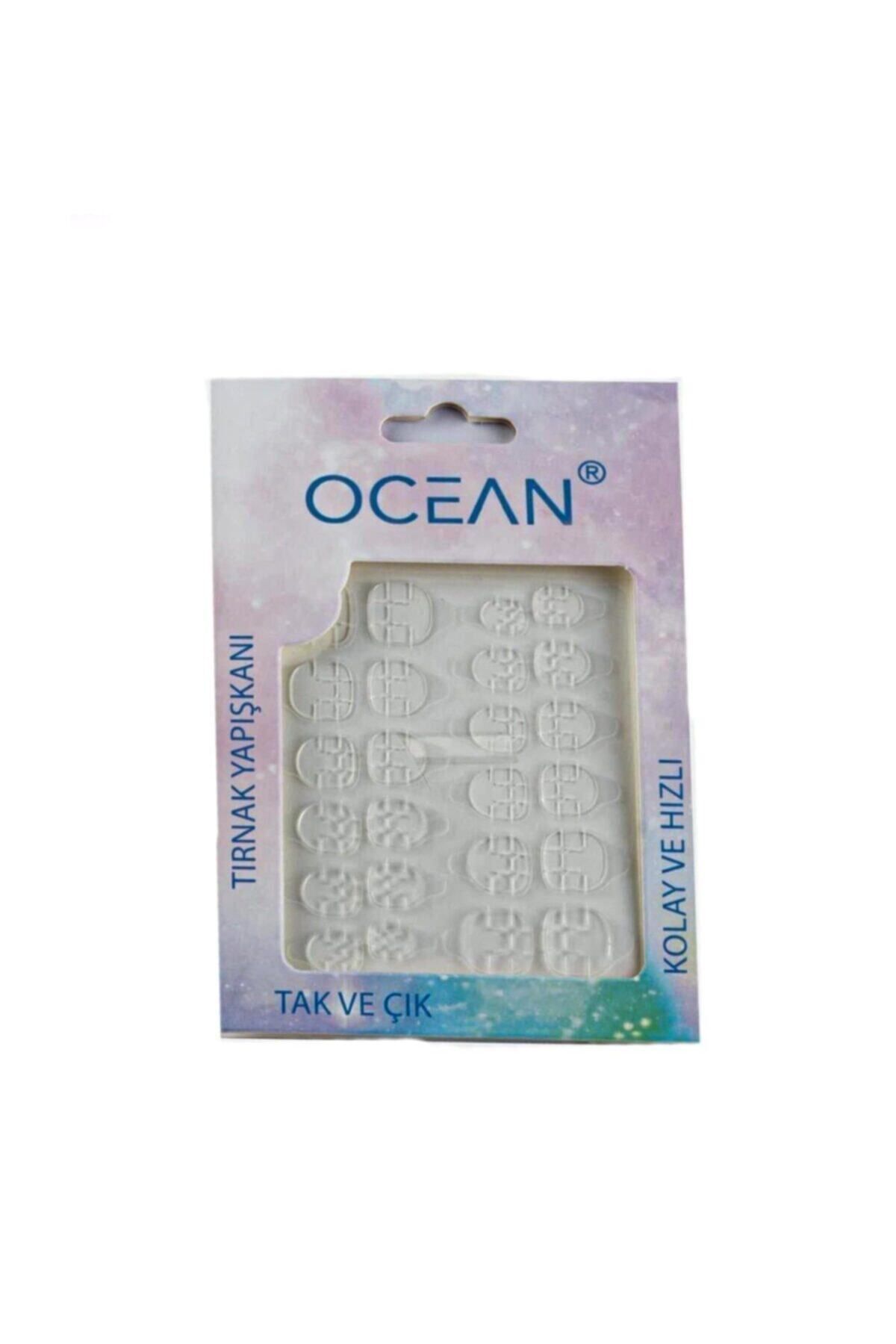 Ocean 24 'lü Şeffaf Tırnak Yapıştırıcısı Sticker -189c S303-00039 - Altın