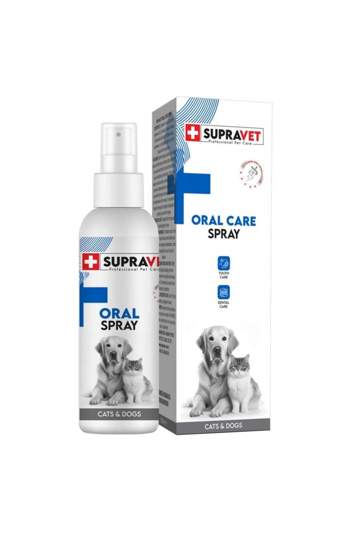 Supravet Oral Care Ağız Bakım Spreyi Kedi Köpek 150 ml