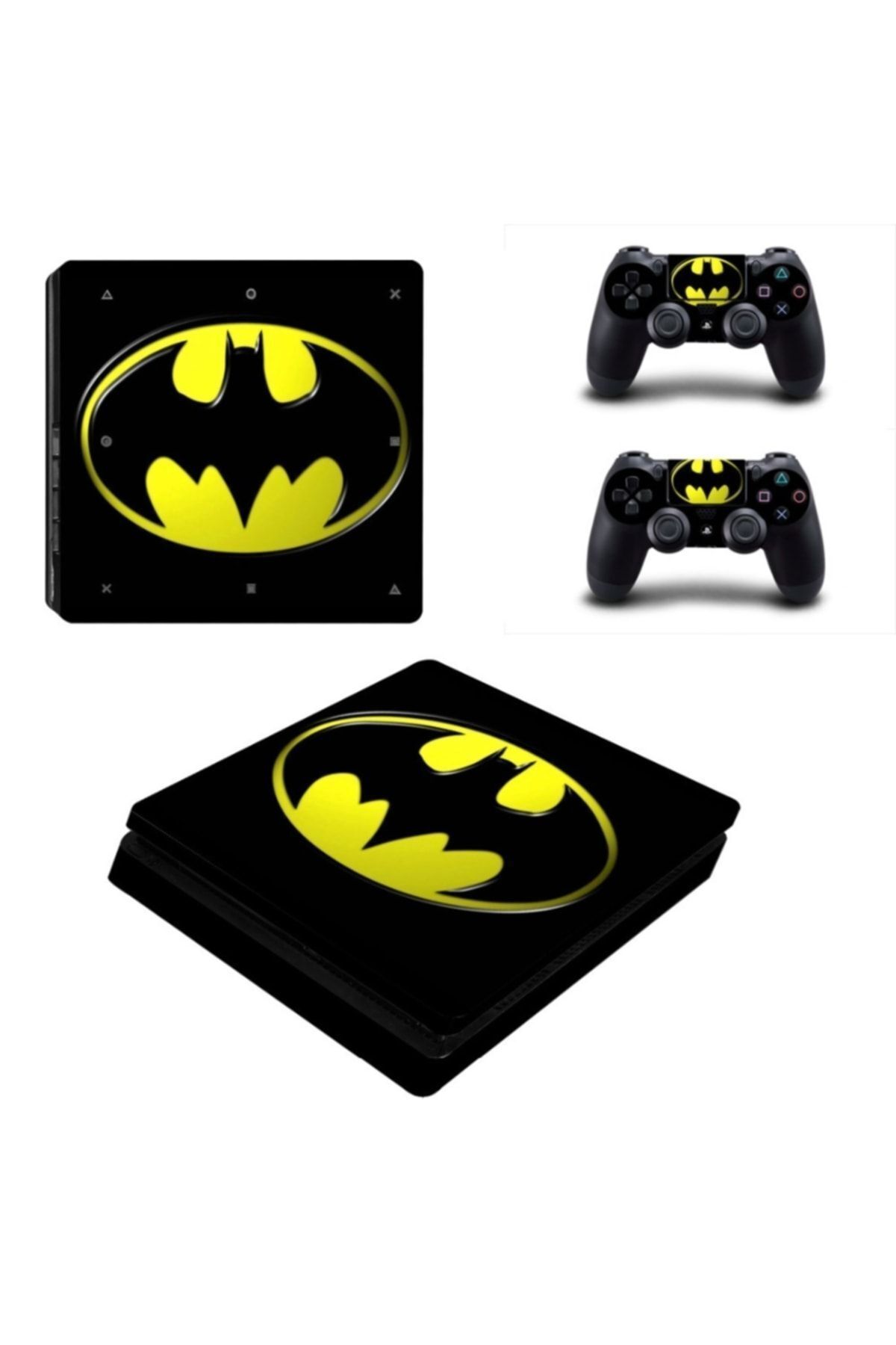 Kt Grup Batman Playstation 4 Slim Kasa Sticker Kaplama -03