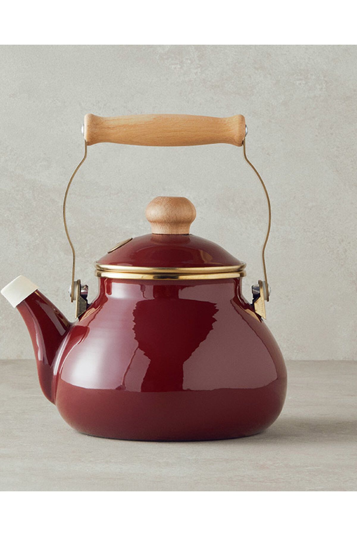 English Home Copenhagen Emaye Demlik 2 Litre Bordo