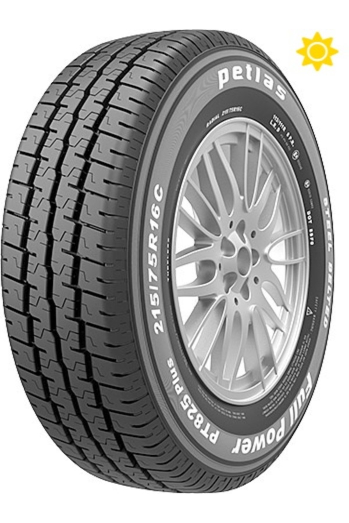 185R14C 8PR 102/100R FULLPOWER PT825 PLUS - PETLAS