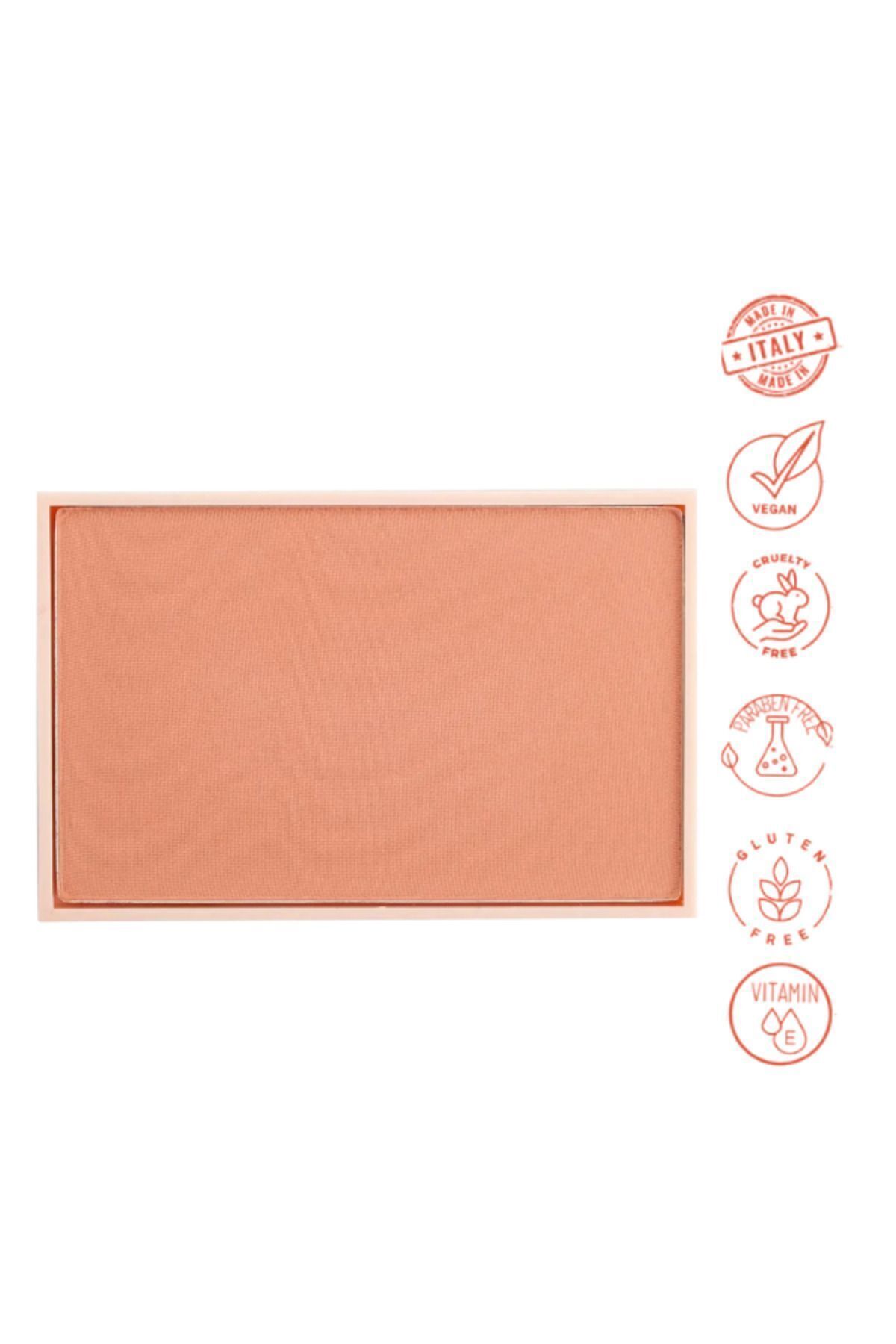 Dora Joy Yedek / Refill Mat Toz Allık 02 Juicy Peach Powder Blush Vegan E Vitaminli