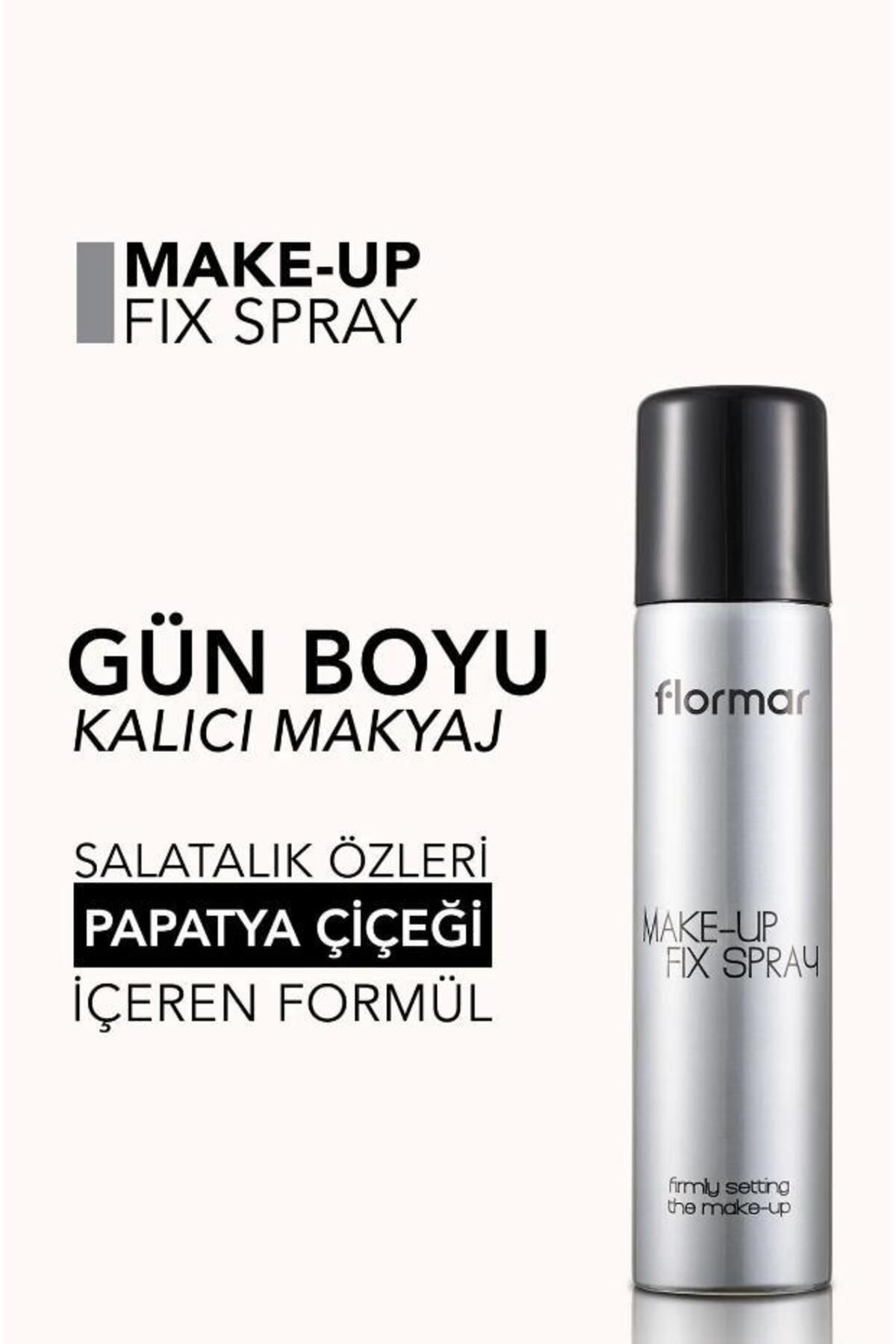 Flormar Nemlendirici Makyaj Sabitleme Spreyi Make-Up Fix Spray