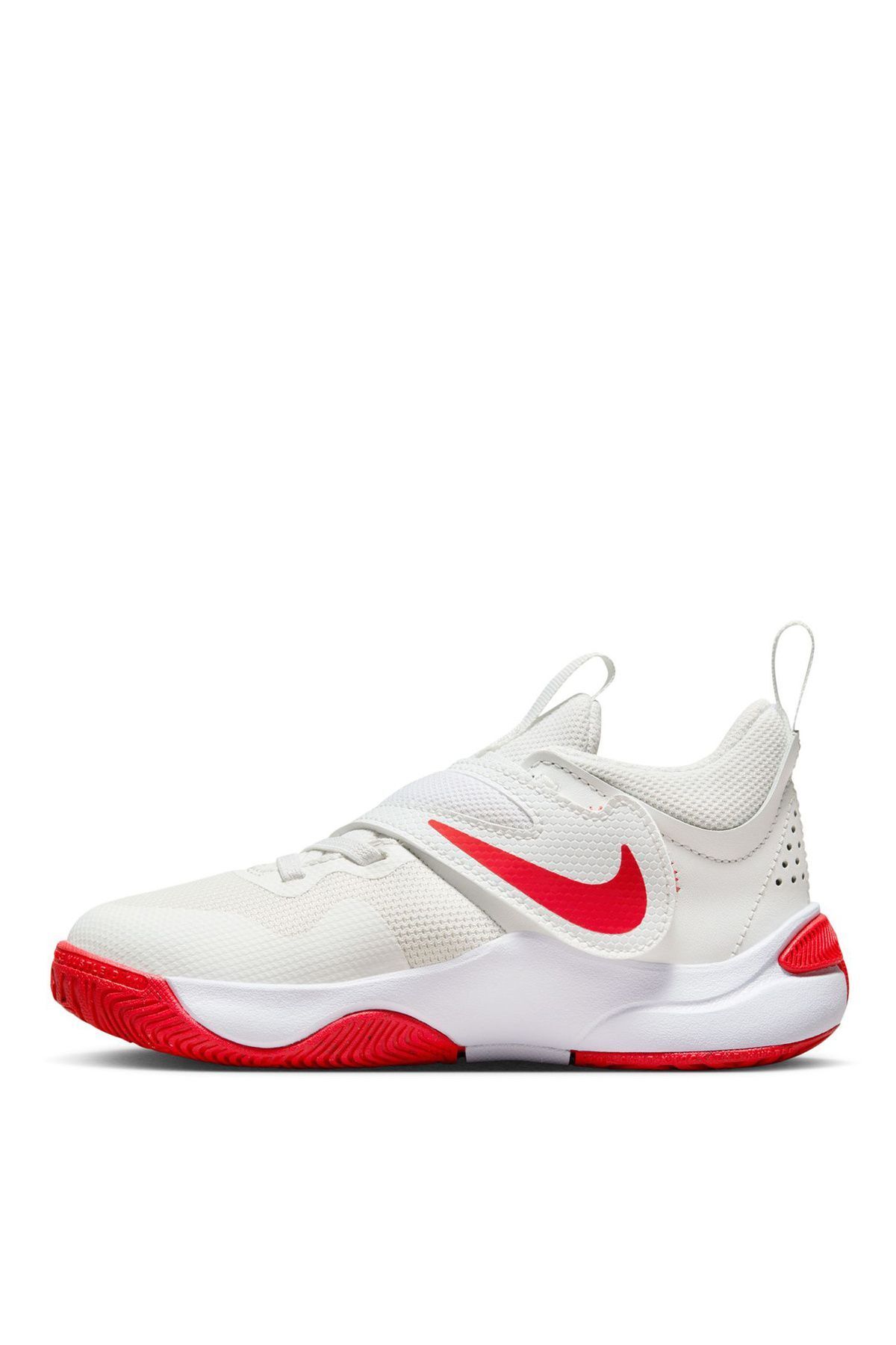 Nike Çocuk Beyaz - Kırmızı Yürüyüş Ayakkabısı DV8994-102-TEAM HUSTLE D 11 (PS)