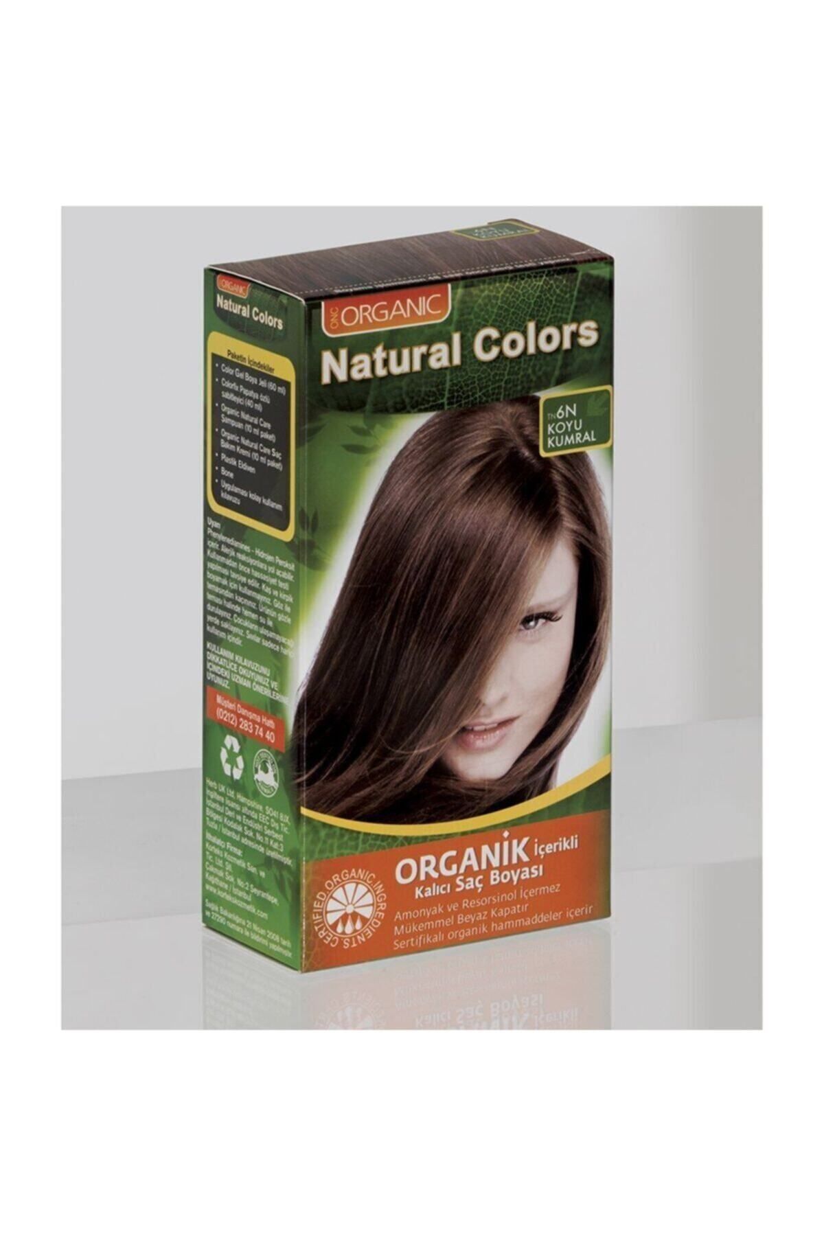 Organic Natural Colors Natural Colors 6n Koyu Kumral Organik Saç Boyası