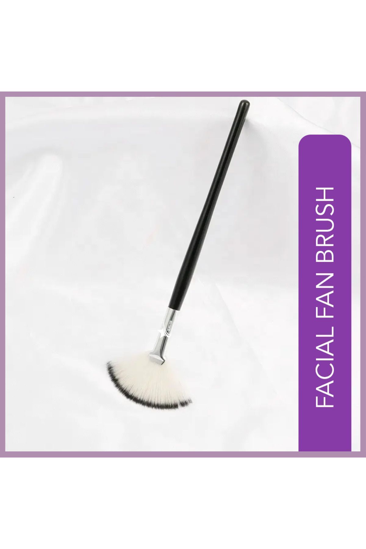 Demstar Professional For Make Up Addicts Aydınlatıcı Yelpaze Ve Maske Fırçası