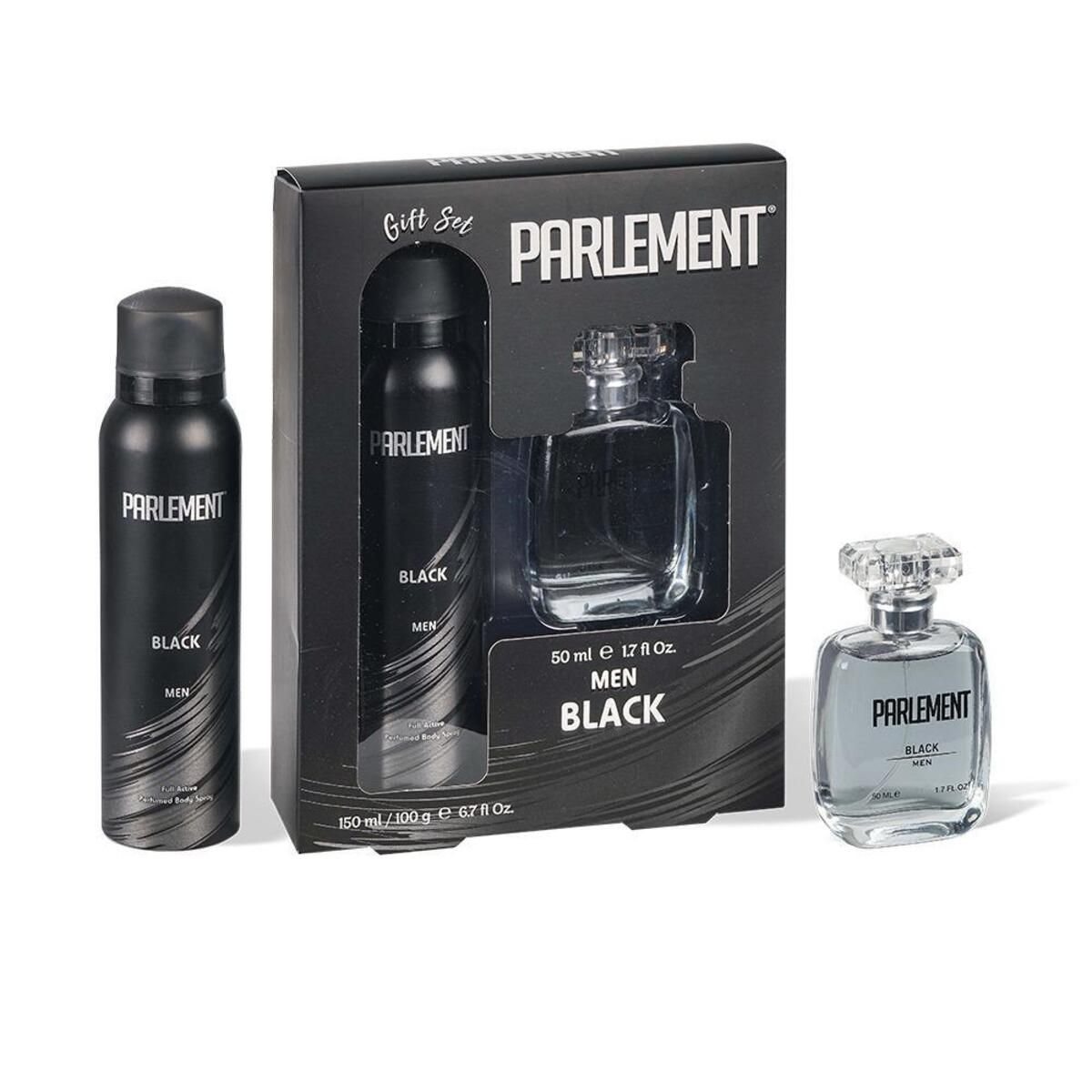 Parlement Black Erkek 50 ml Parfüm 150 ml Deodorant Gif Set