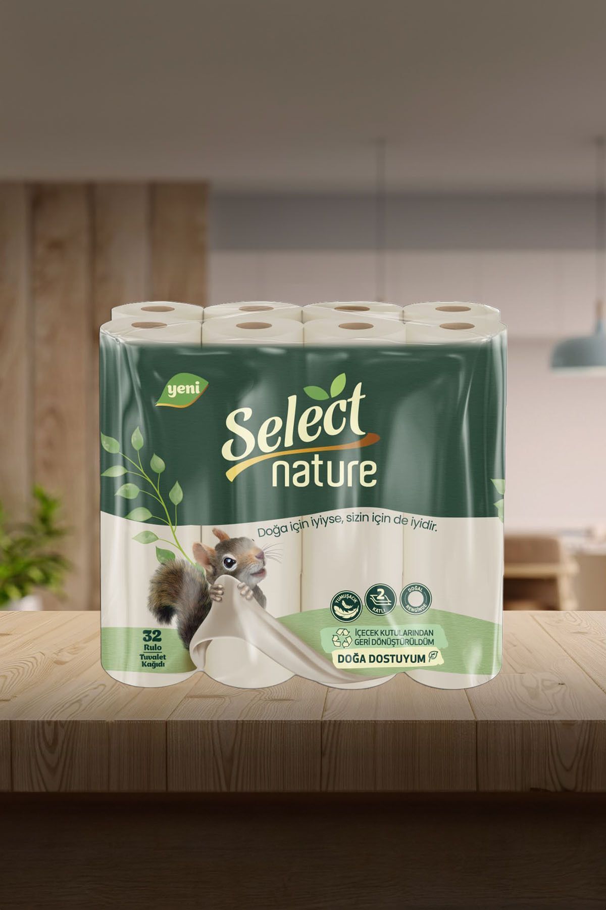Select Nature Doğal Ve Organik Tuvalet Kağıdı 32 Rulo