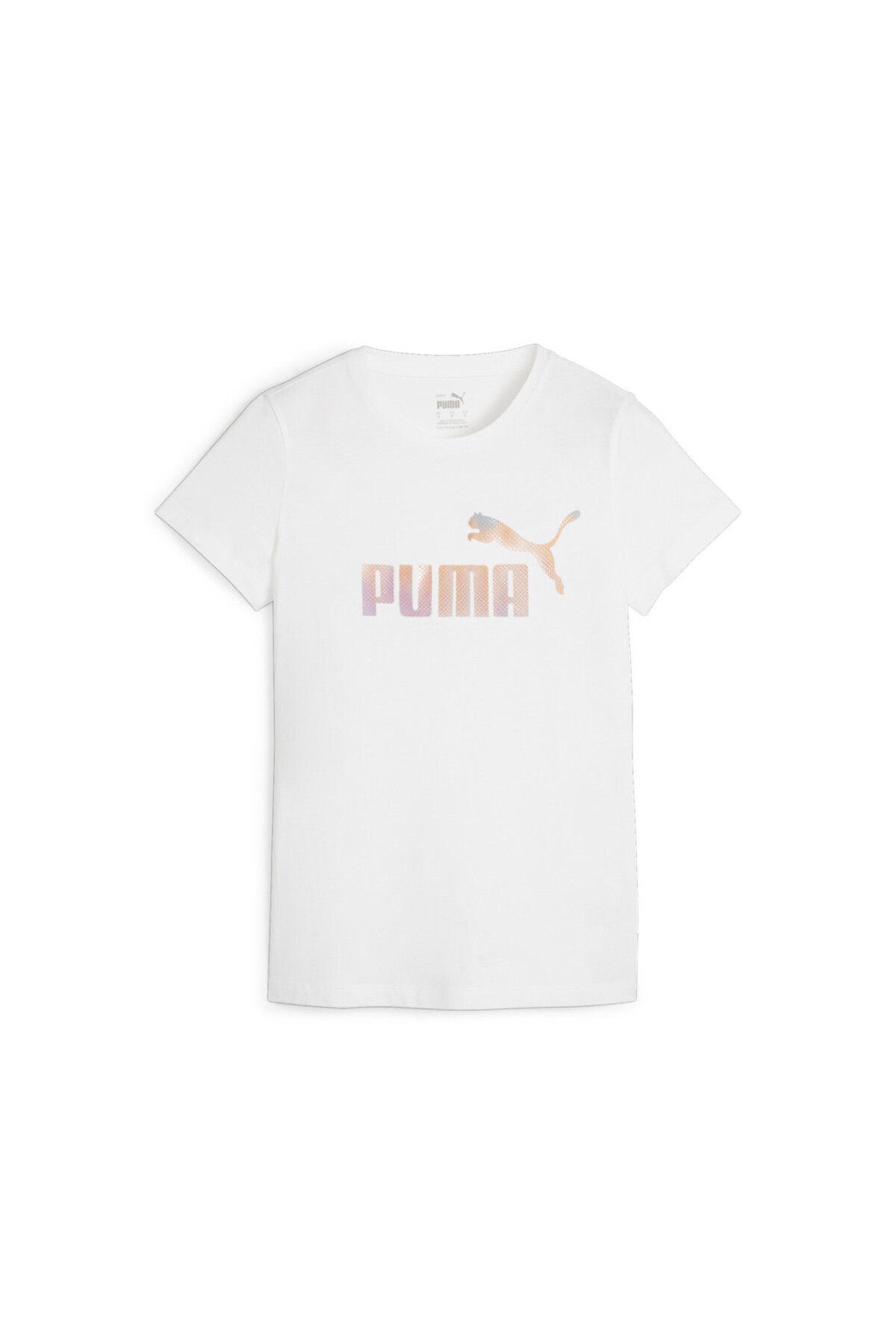 Puma Essentials+ Kadın Beyaz Günlük Stil T-Shirt 67992102