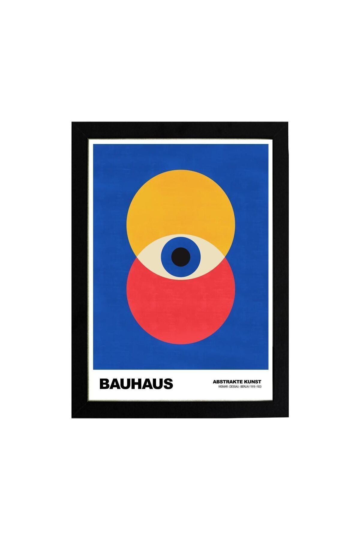 KAYNOCK Bauhaus 3, Modern, Contemporary Art, Sanat, Poster Tablo Dijital Tasarım Tablo