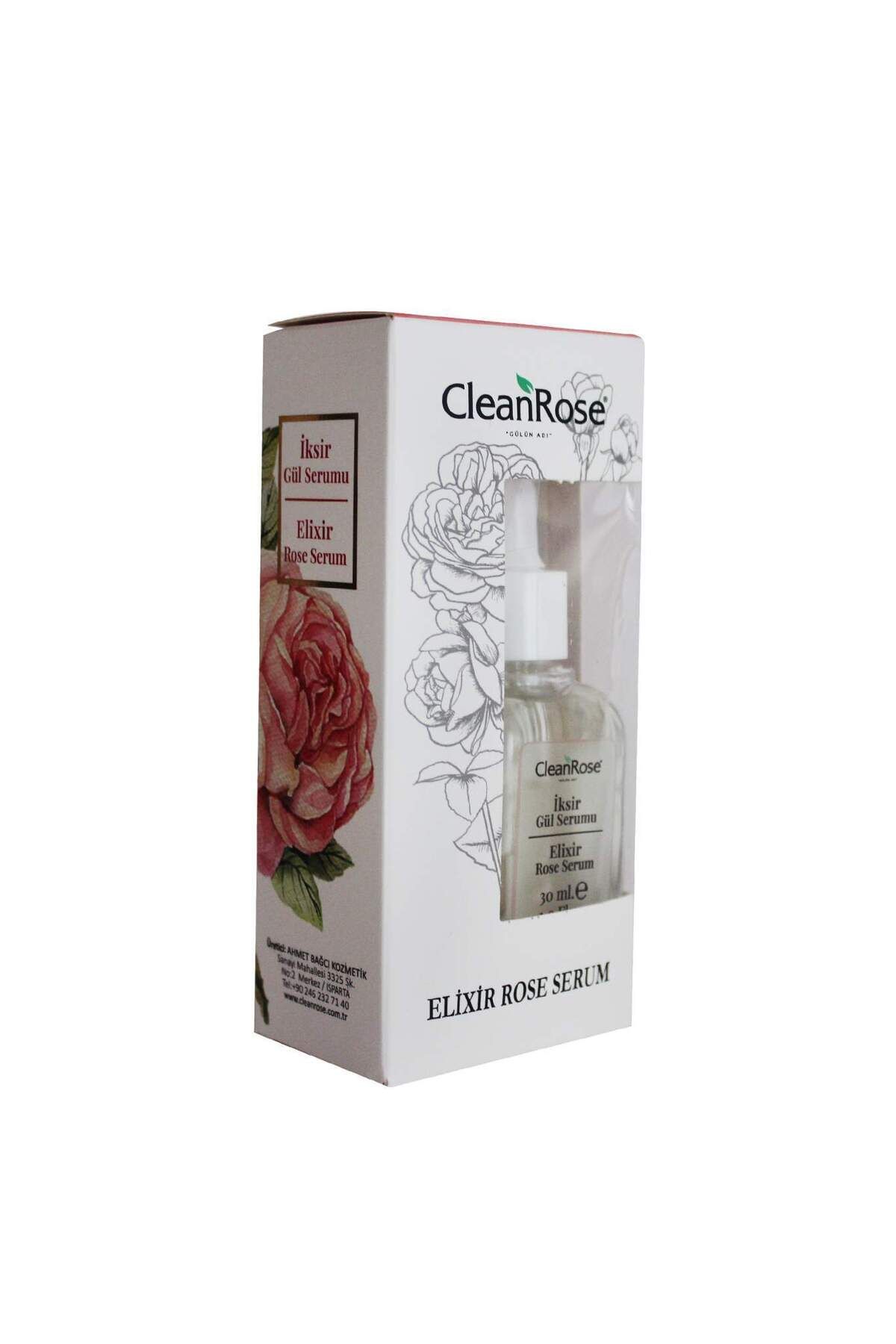 Clean Rose Gül Serumu (30 ML)