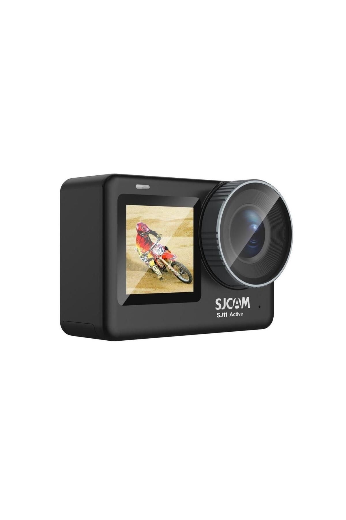 SJCAM Sj11 Active Dual Screen 4k Uhd Aksiyon Kamerası Siyah