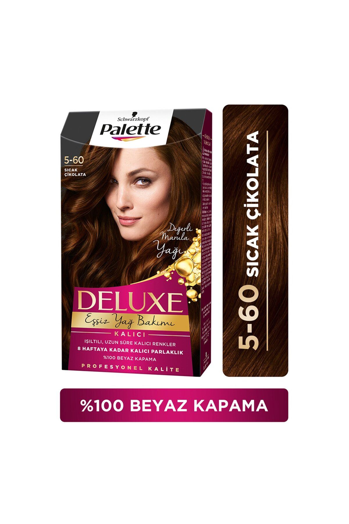 Palette Deluxe Saç Boyası Sıcak Çikolata 5-60 80 ml