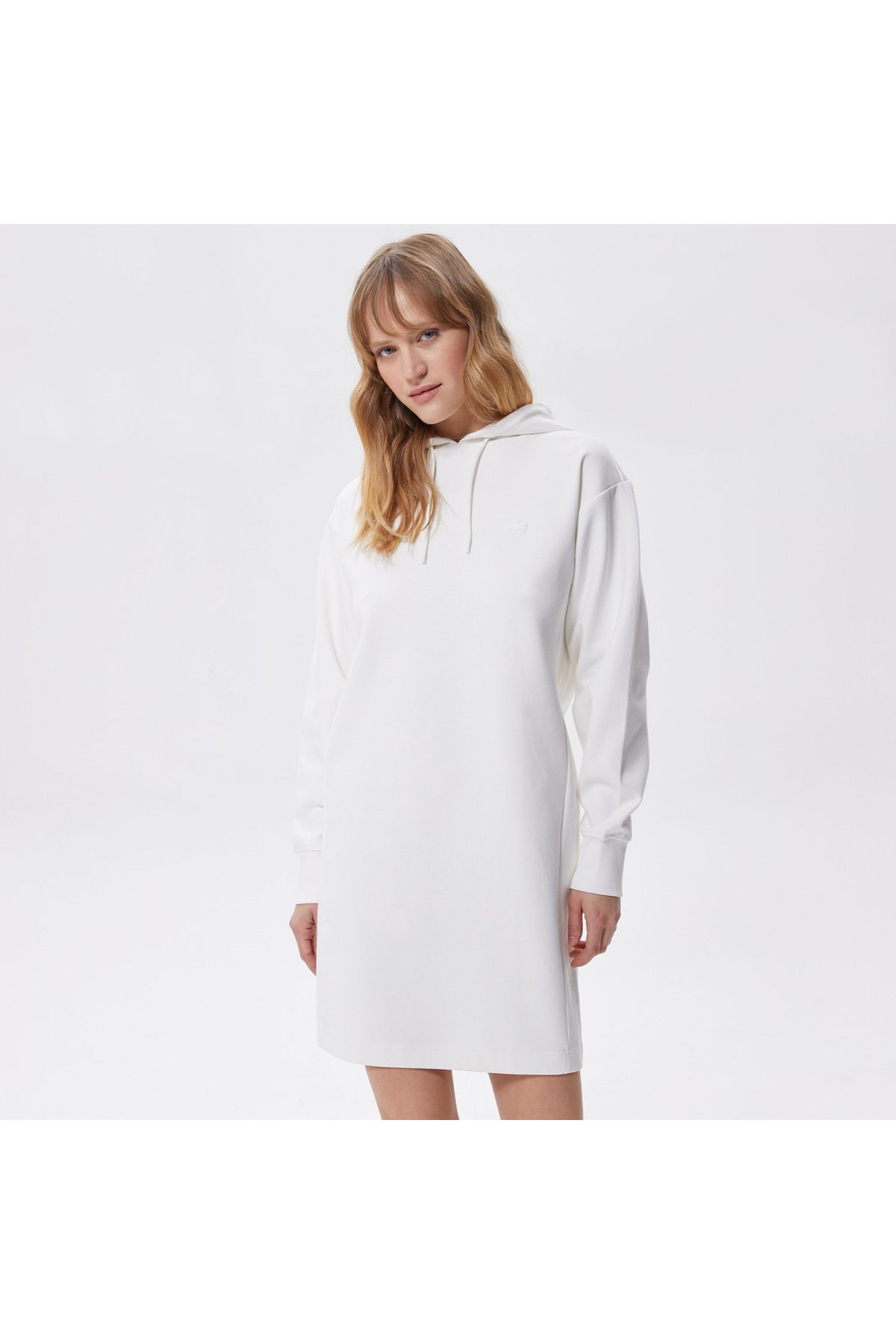 Lacoste Core Kadın Beyaz Elbise