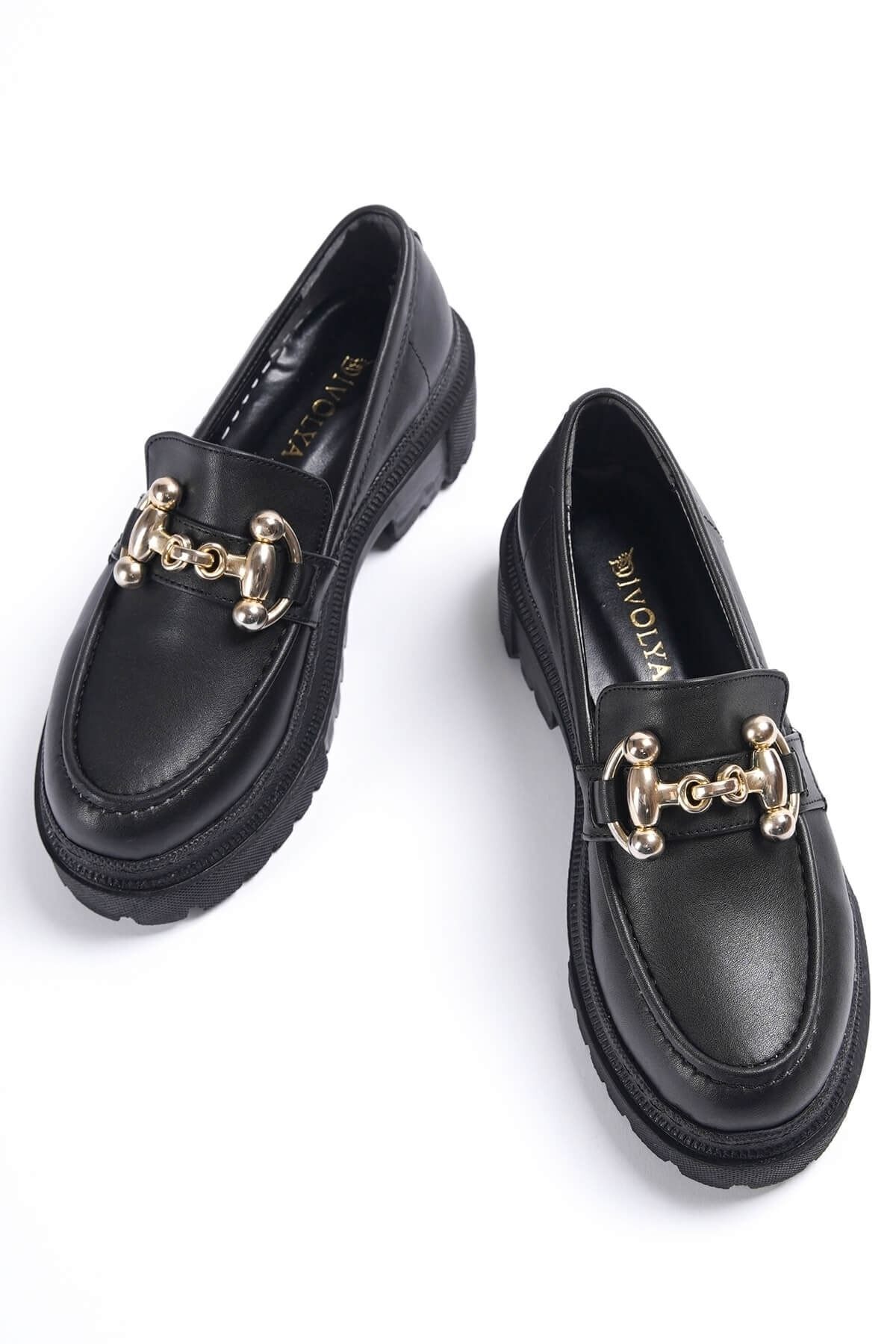 diya shoes Oxford Laofer Ayakkabı Tokalı Günlük Ortapetik Iç Tabanlık Primamit Beyaz
