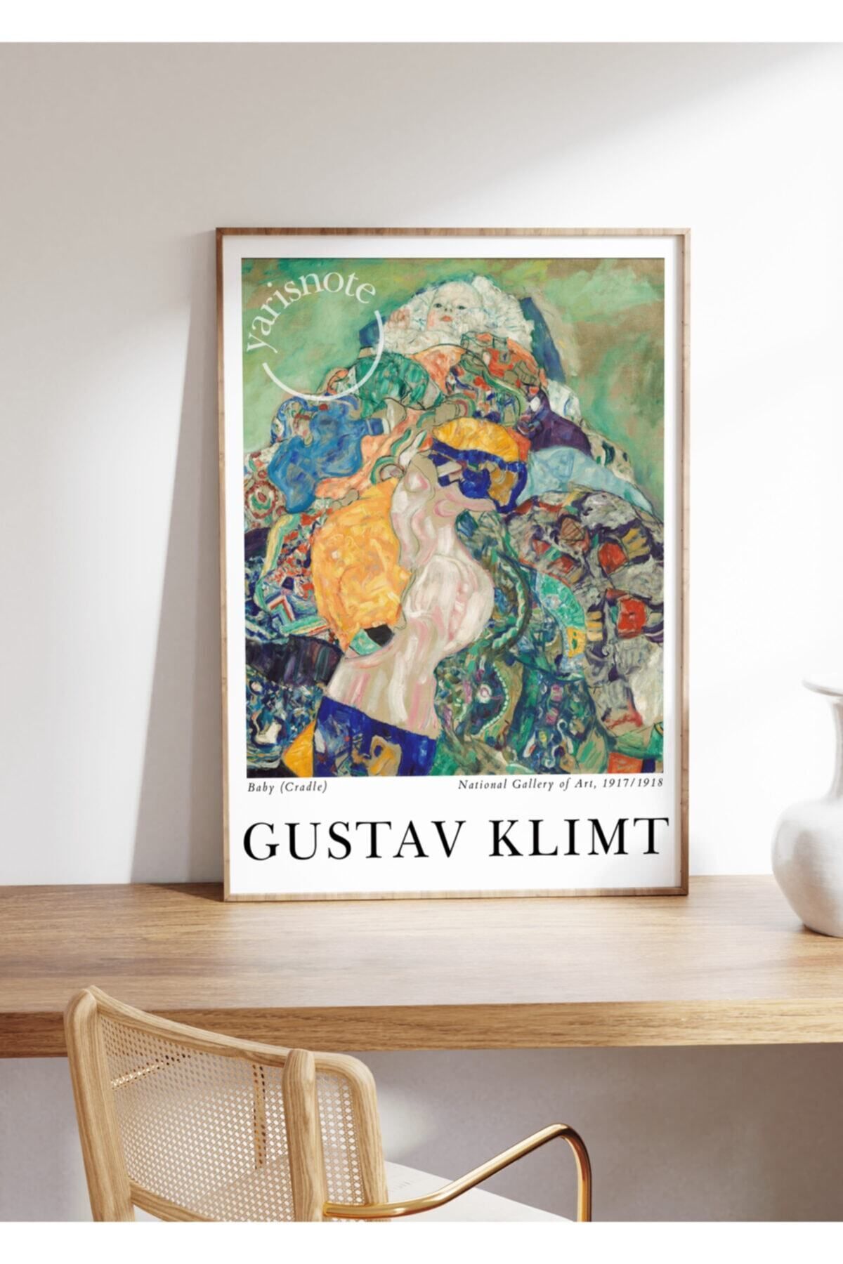 Yaris Note Gustav Klimt Çerçevesiz Poster