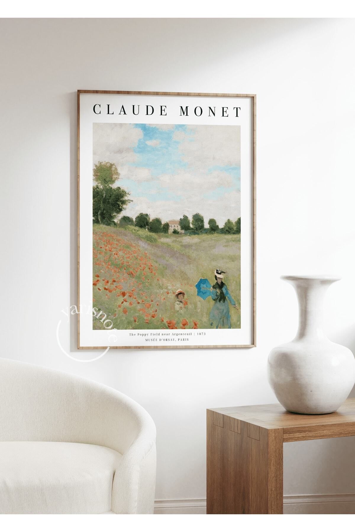 Yaris Note Claude Monet Çerçevesiz Poster