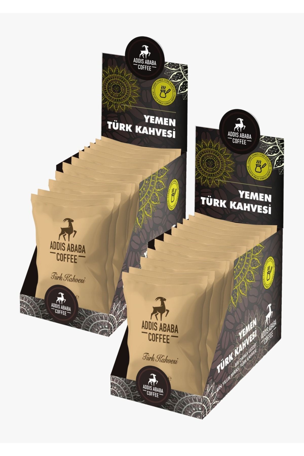 Addis Ababa Coffee Yemen Türk Kahvesi 100 gr - 24'lü