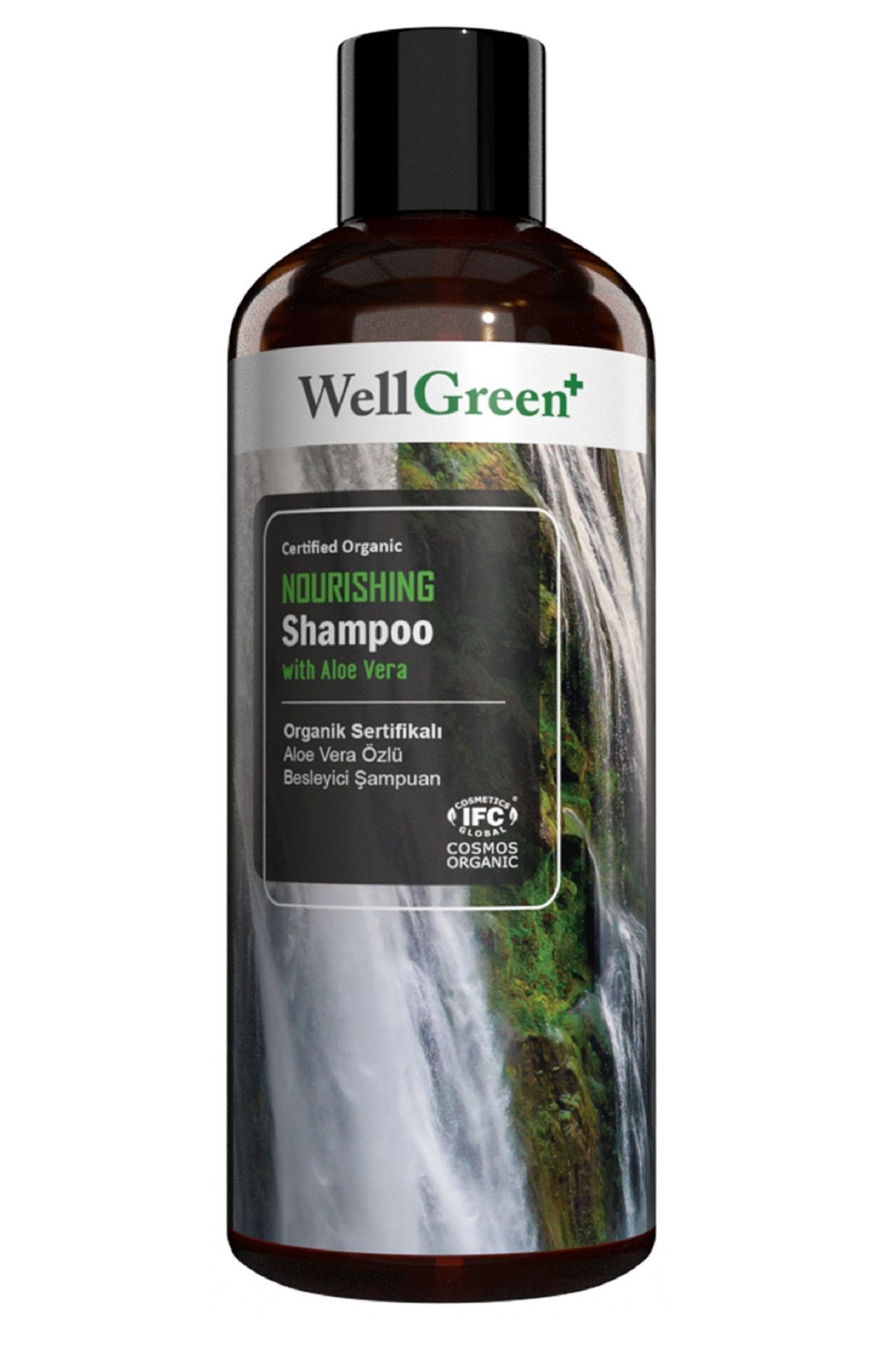 WellGreen Organik Sertifikalı Aloe Vera Özlü Besleyici Şampuan - 400ml