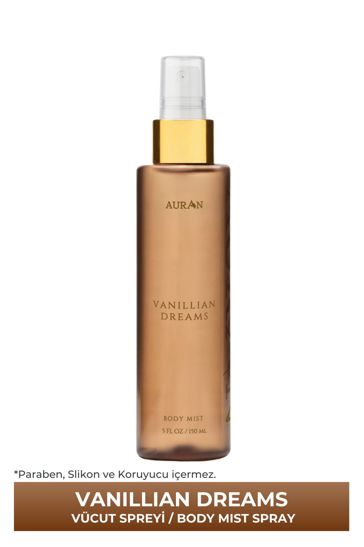 AURAN Vanillian Dreams Parfümlü Kadın Vücut Spreyi Vücut Misti Body Mist Spray 150ml