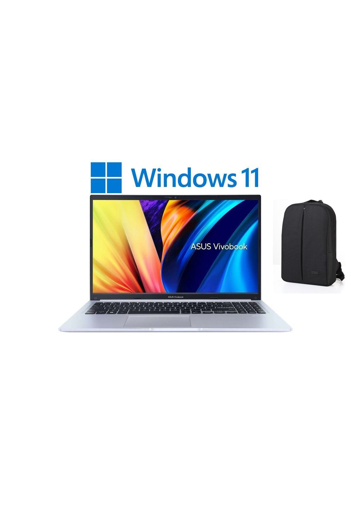 ASUS Vivobook 15 12.Nesil Core i3 1215U 8Gb 256Gb Ssd 15.6inc W11 X1502ZA-EJ652W + ÇANTA