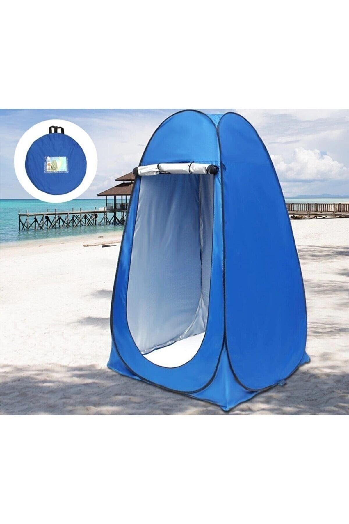 Grc Accessory Otomatik Giyinme Çadırı Prova Kabin Duş Wc Tuvalet Çok Amaçlı Kullanım Plaj Kamp Çadır 190*120*120cm