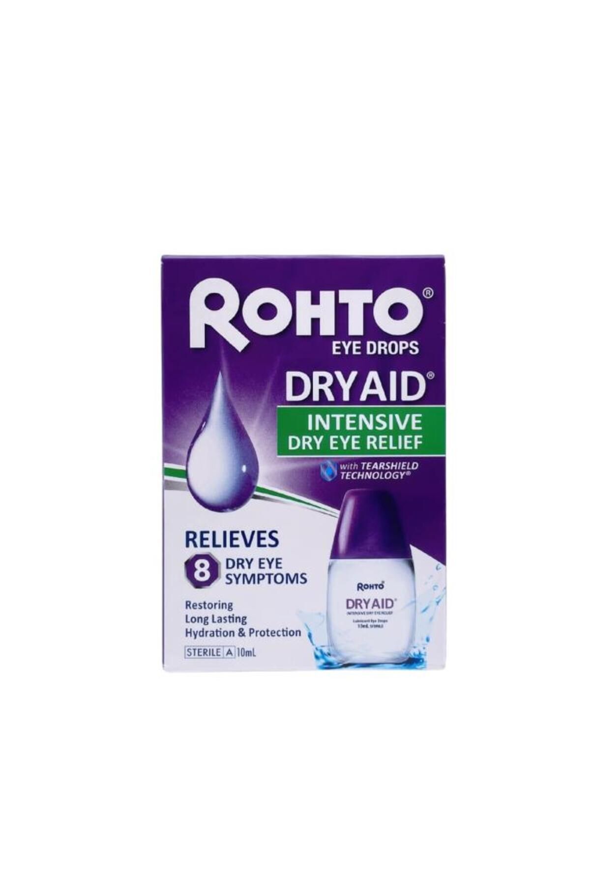 JASO PHARMA Rohto Dry Aid Eye Drops Kayganlaştırıcı Göz Damlası 10 Ml