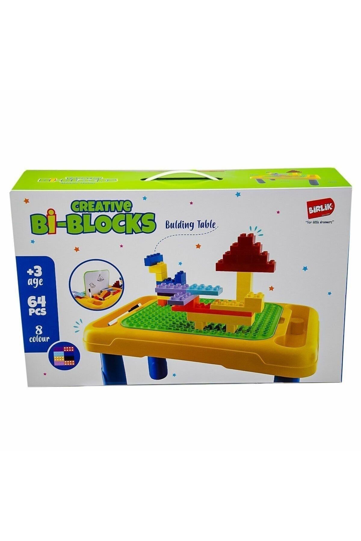 Genel Markalar URT022-001 Masa Seti ve Bloklar - Birlik Toys