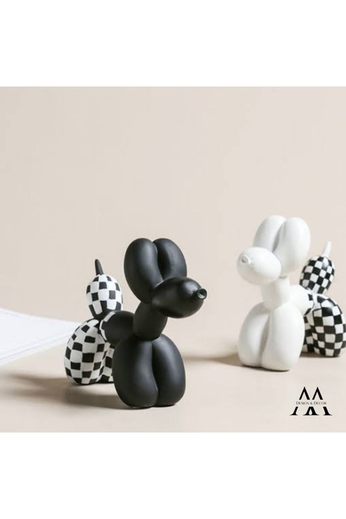 M Design Decor Jeff Koons Balloon Dog Balon Köpek Pop Art Heykel