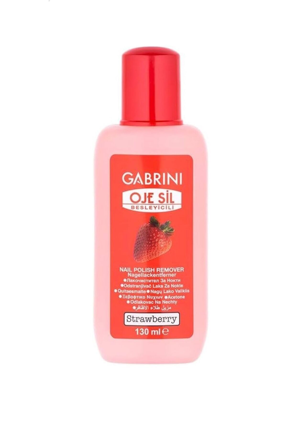 Gabrini Aseton - 130 ml (ÇİLEK)