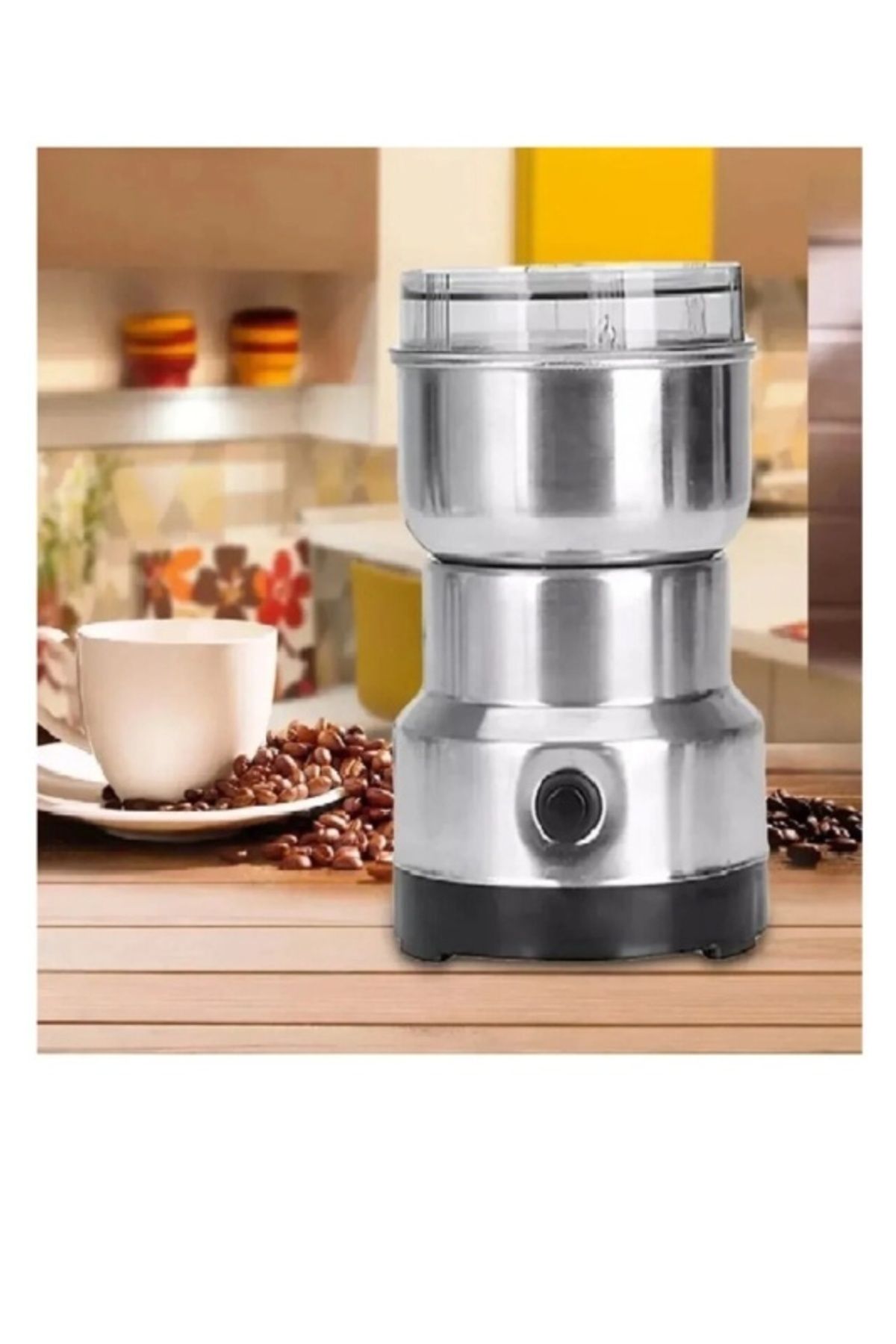 HAZER Elektrikli Kahve Değirmeni Çok Fonksiyonlu Un Öğütme Makinesi Tahıl Fındık Baharat Tahıl Öğütücü