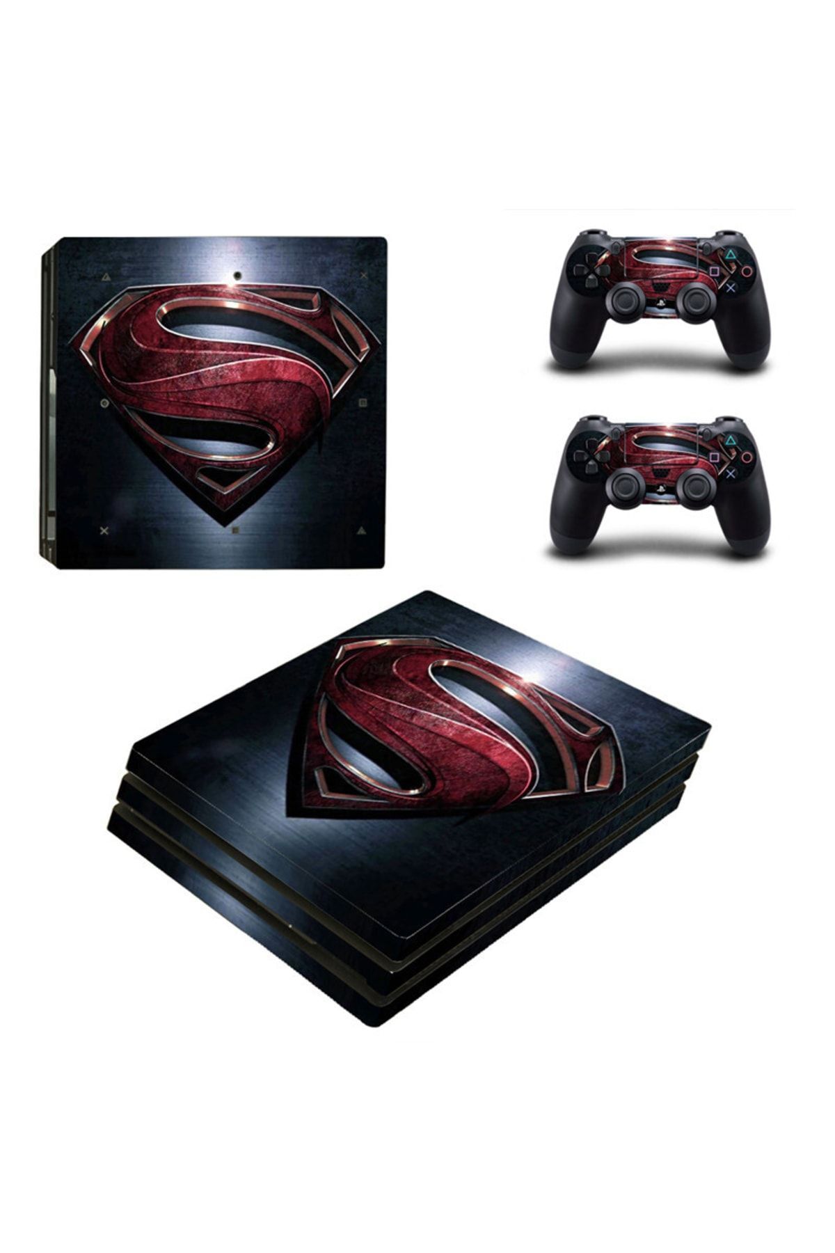 Kt Grup Superman Logo Playstation 4 Pro Full Sticker Kaplamalar