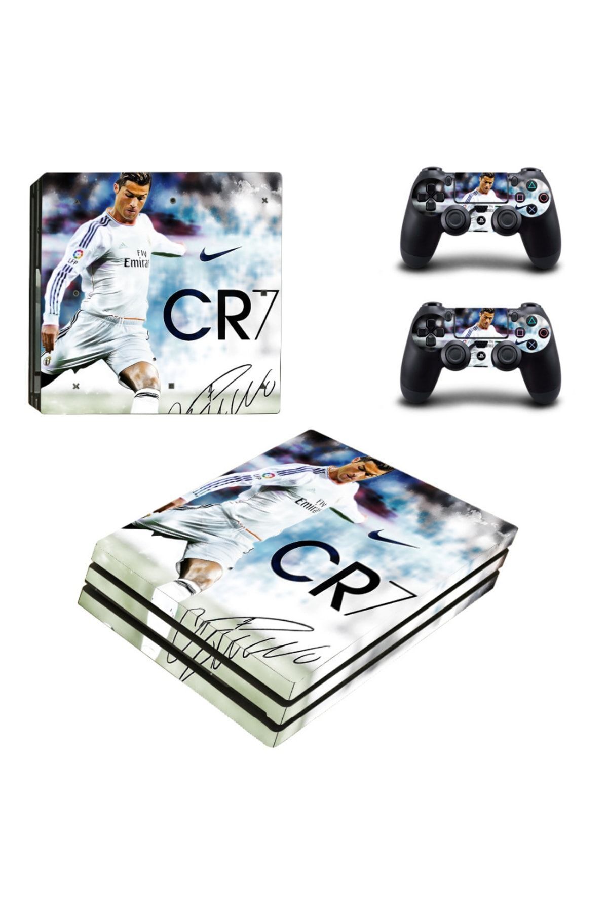 Kt Grup Cristiano Ronaldo Playstation 4 Pro Full Sticker Kaplamalar