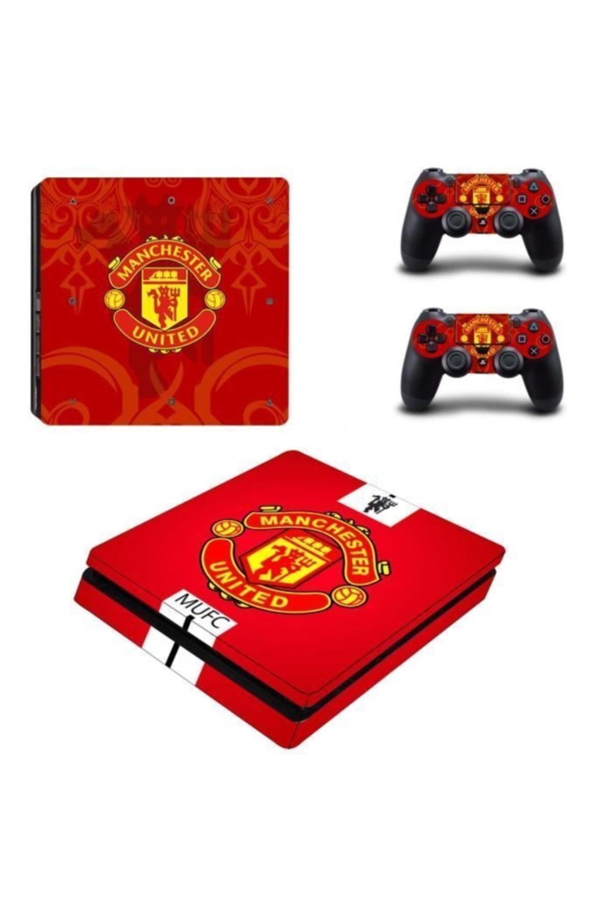 Kt Grup Manchester United Playstation 4 Slim Kasa Sticker Kaplama