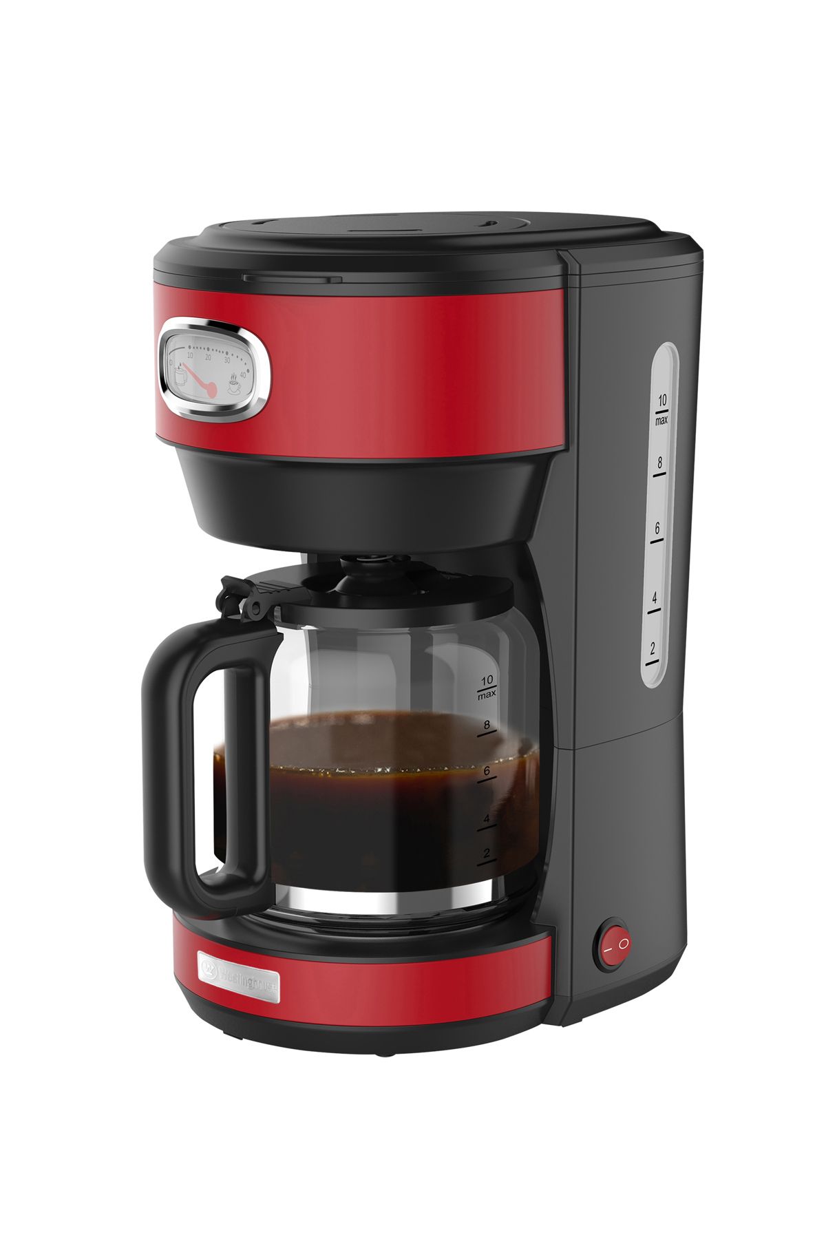 Westinghouse Retro Filtre Kahve Makinesi Kırmızı