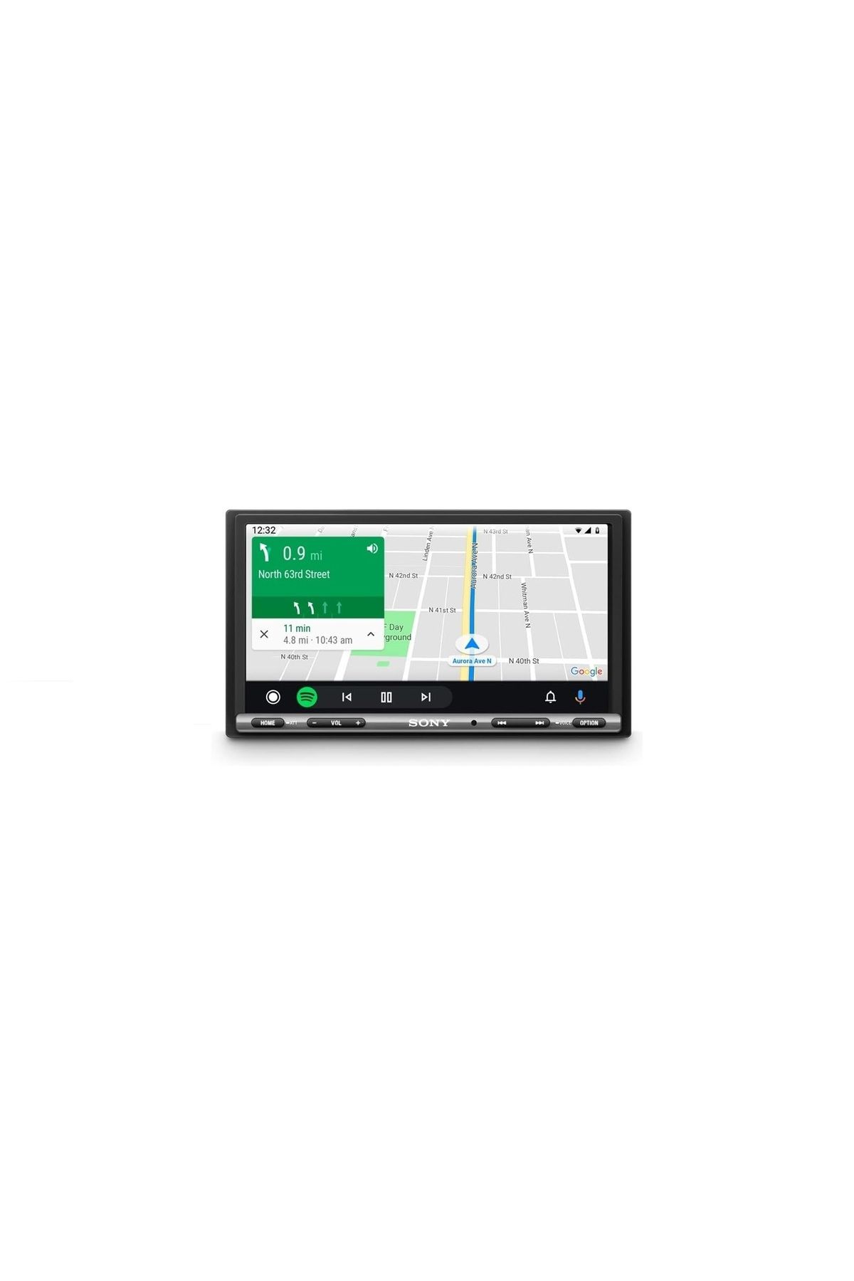 Sony XAV-AX3250 Media Receiver 7 Inch , Android Auto, Weblink 2.0, DAB+, A/V Input