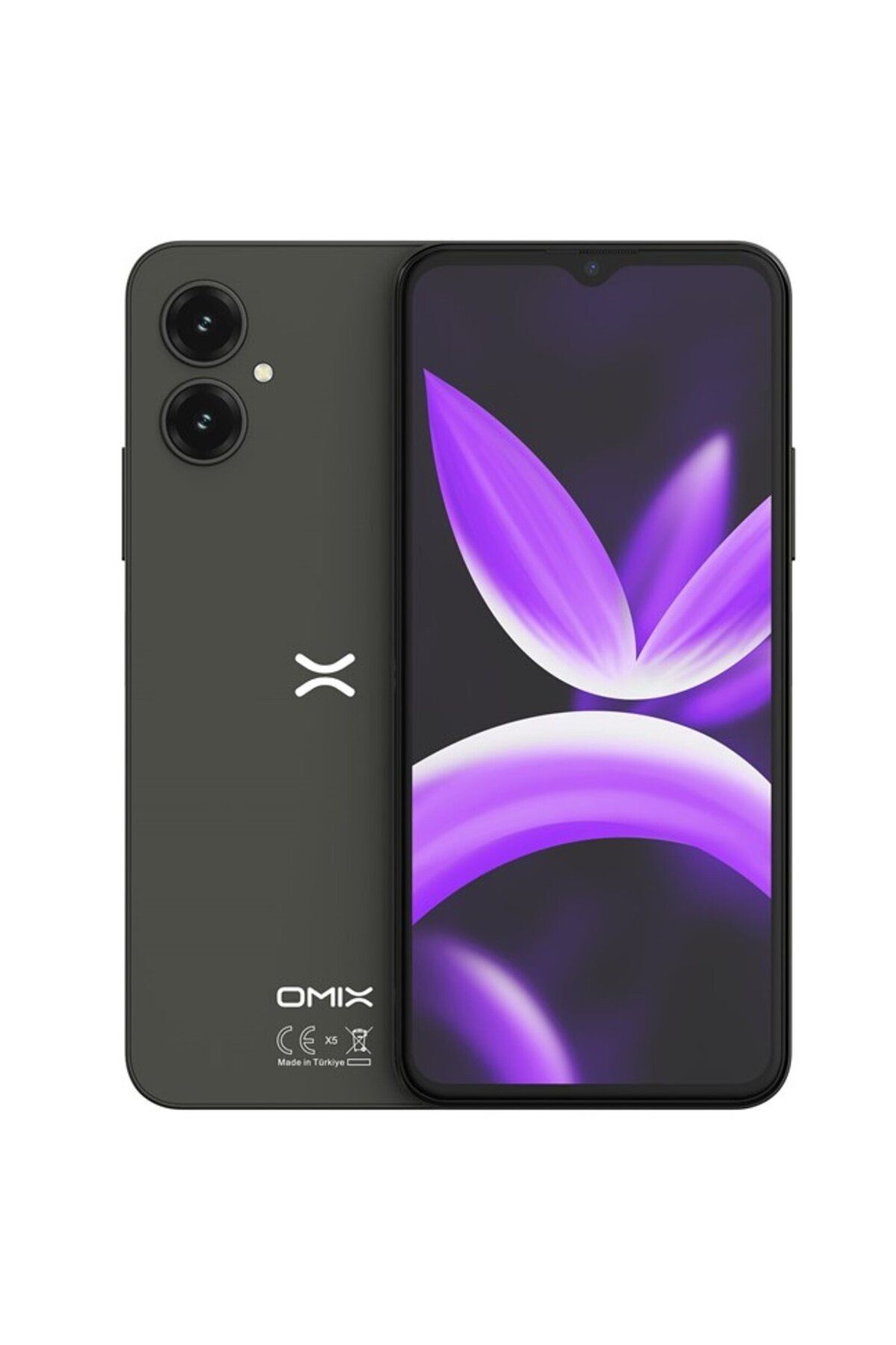 omix X5 4 4/128 Gb Grafit Gri Cep Telefonu
